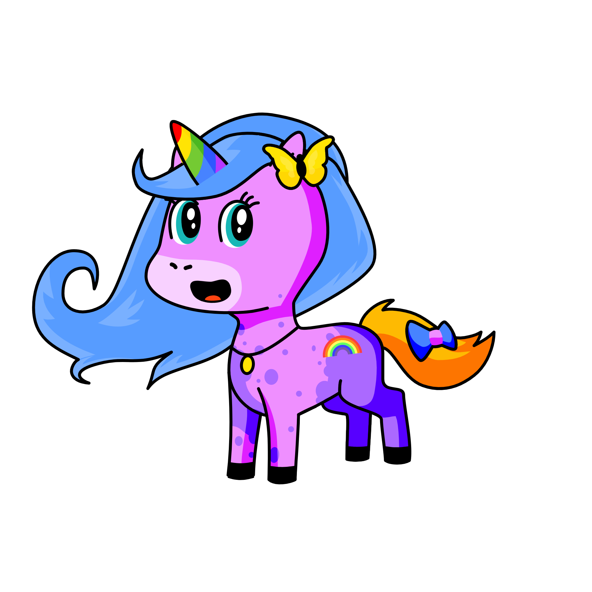 Sparkle, the unicorn