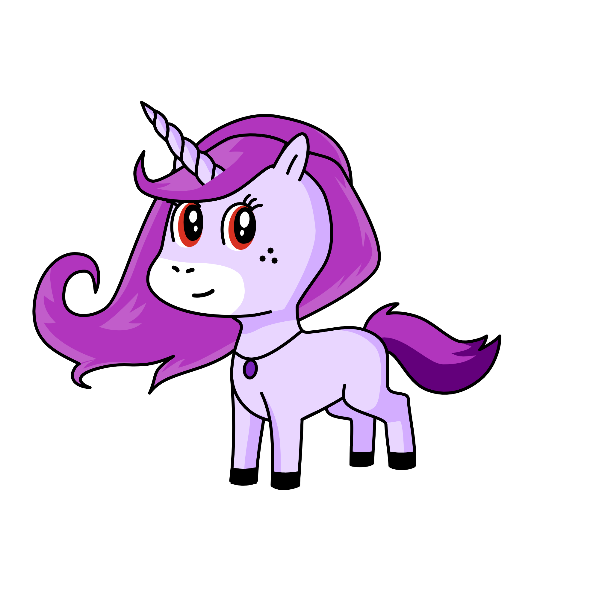 Sophia, the unicorn
