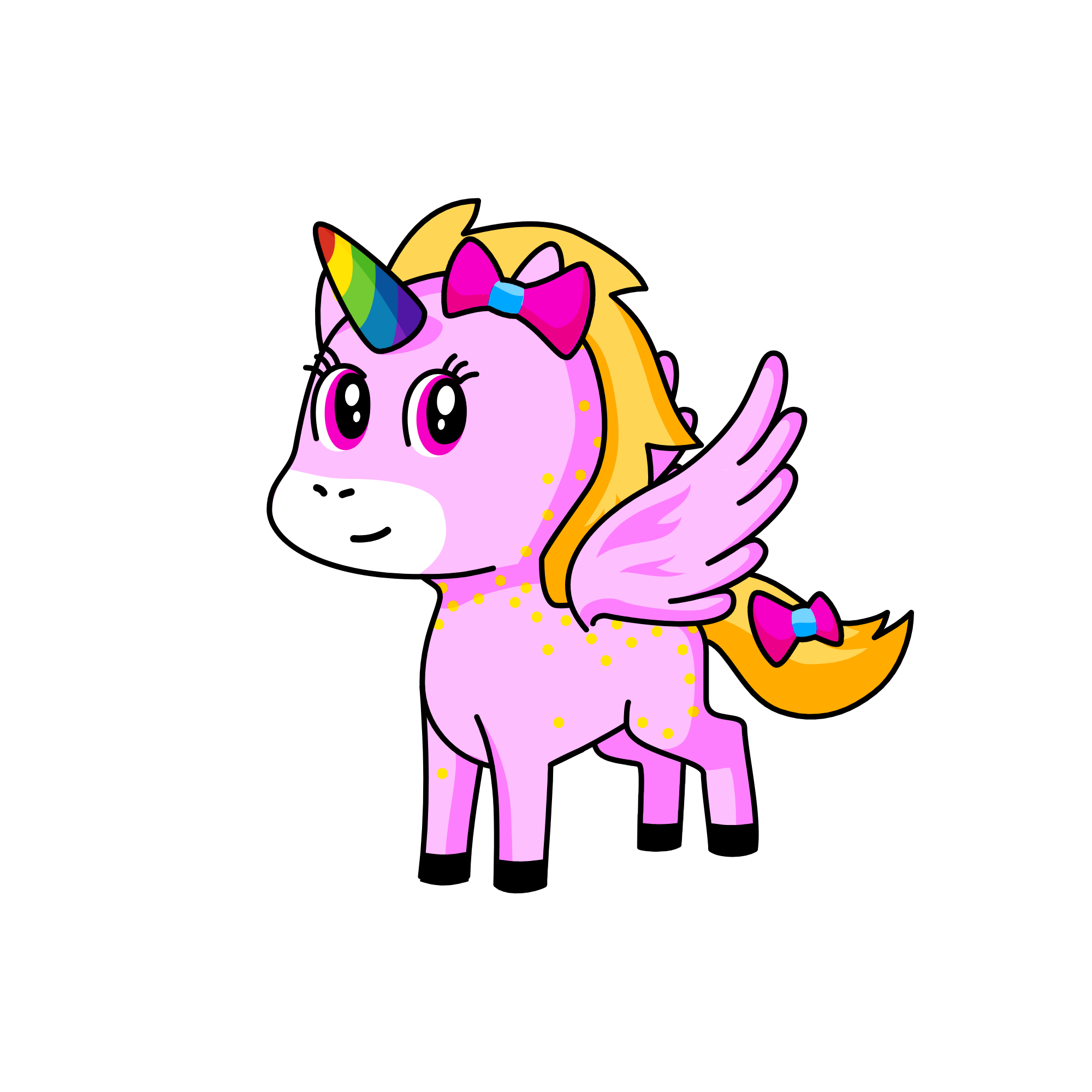 Dummy, the unicorn