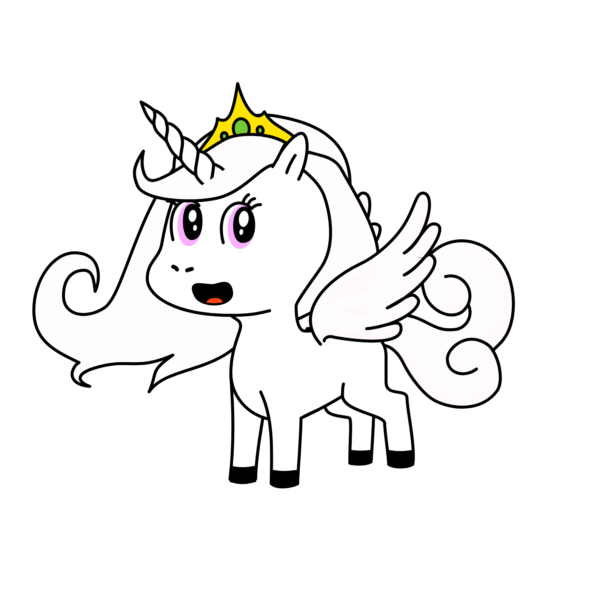 I got wings bruh! do you have wings? probaly not! looser! hah hah! go die in a hole looser!, the unicorn