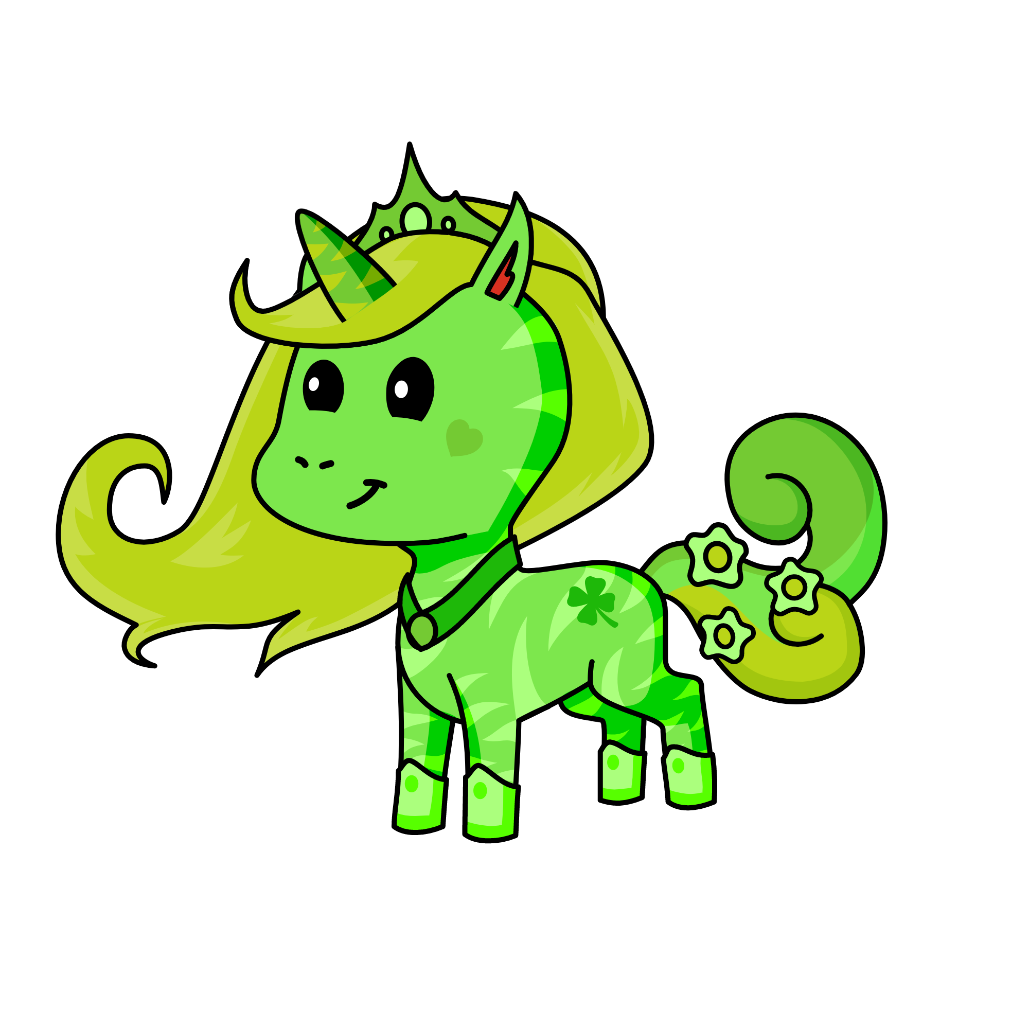 PRINCESS FOREST, the unicorn