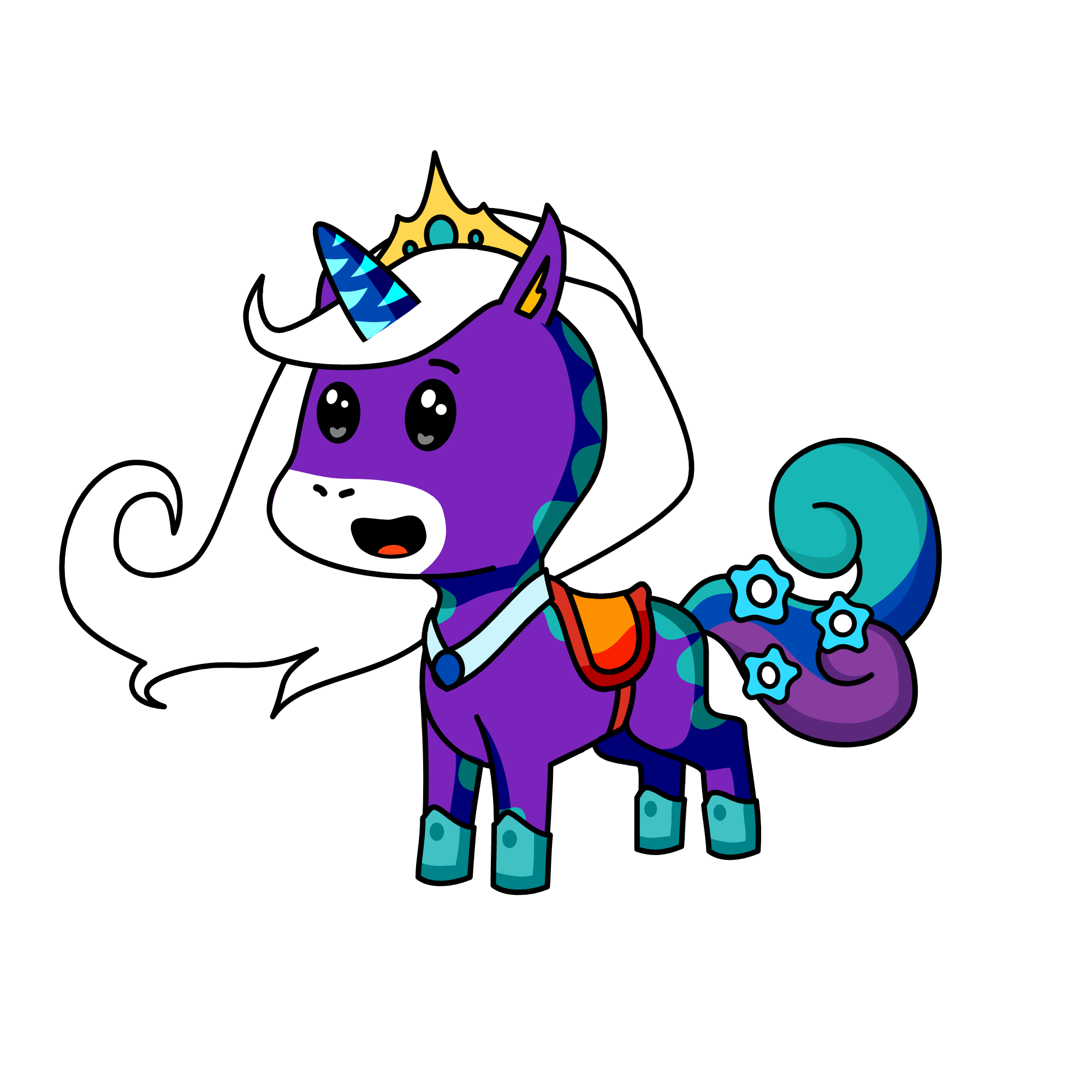 Midnight, the unicorn