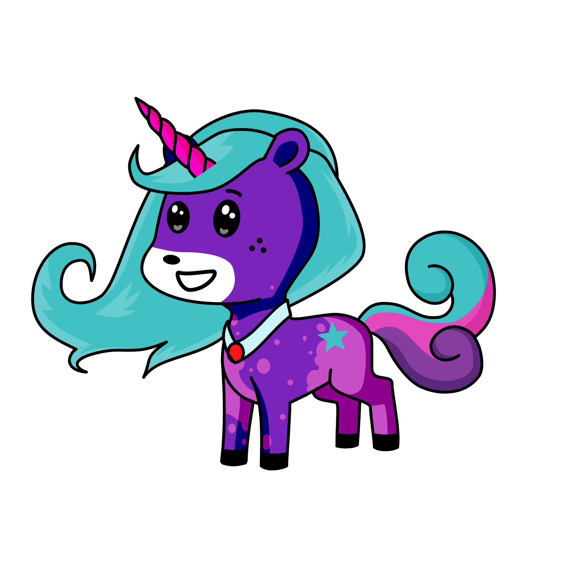 Midnight, the unicorn