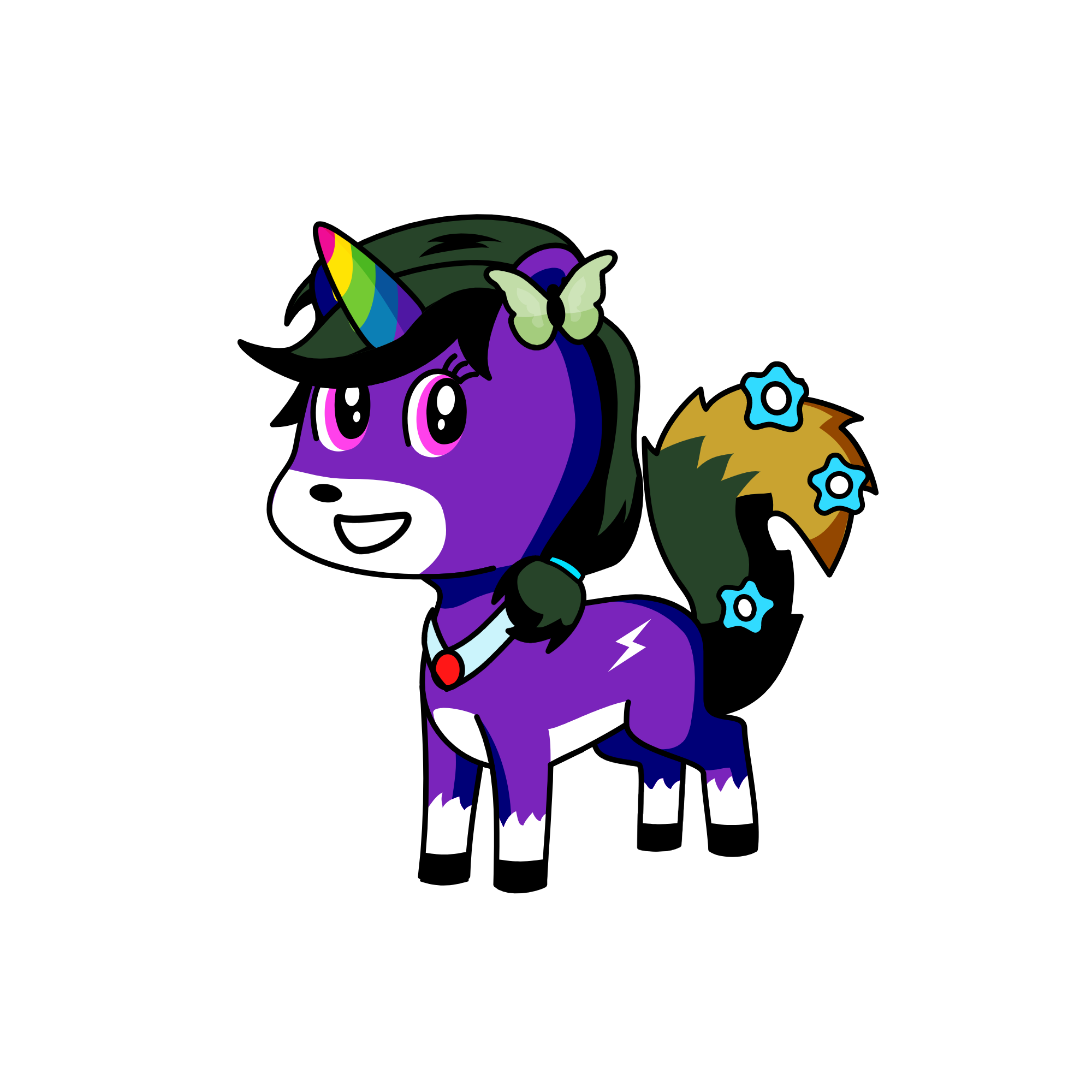 boy hej, the unicorn