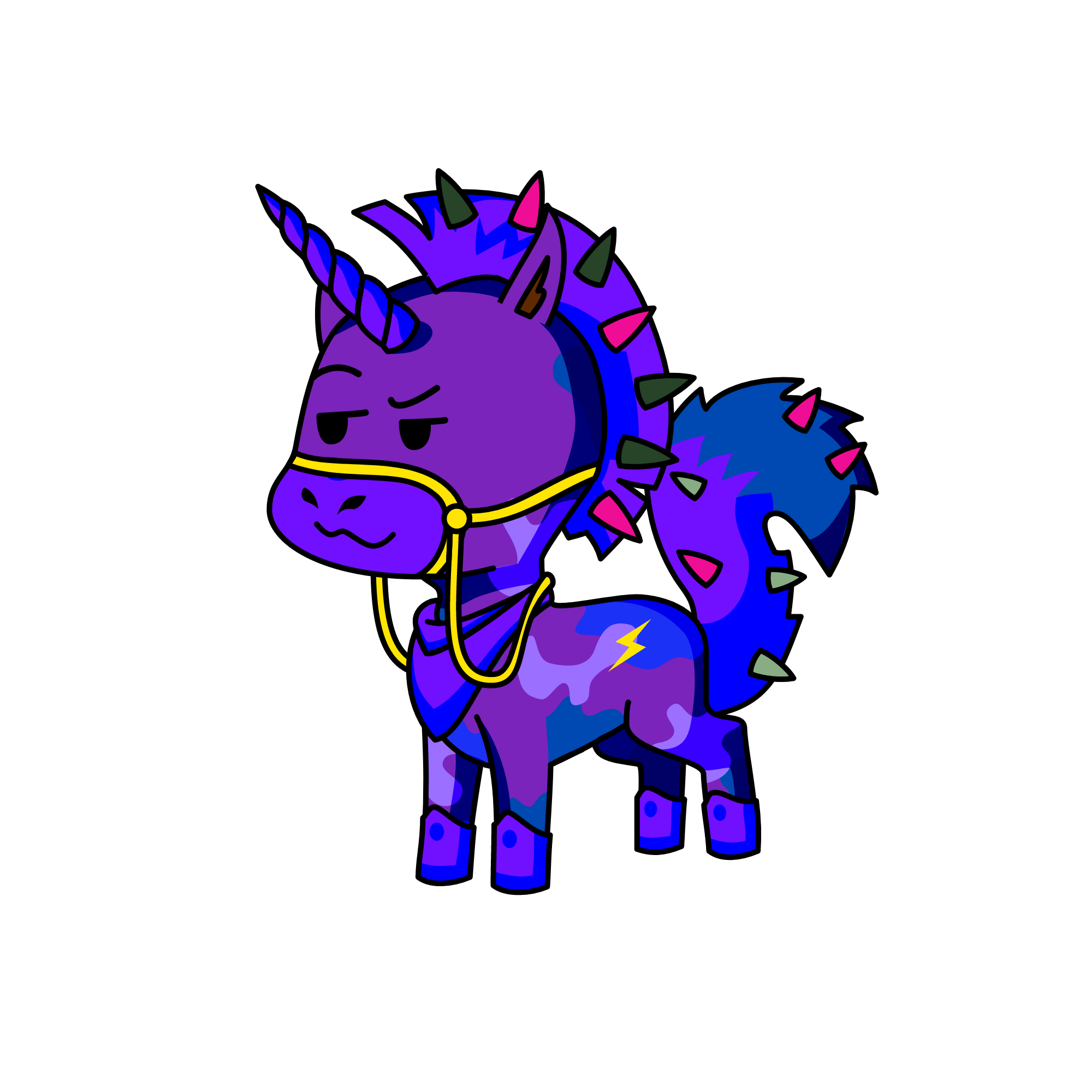 CAVALEIRO NEGRO, the unicorn