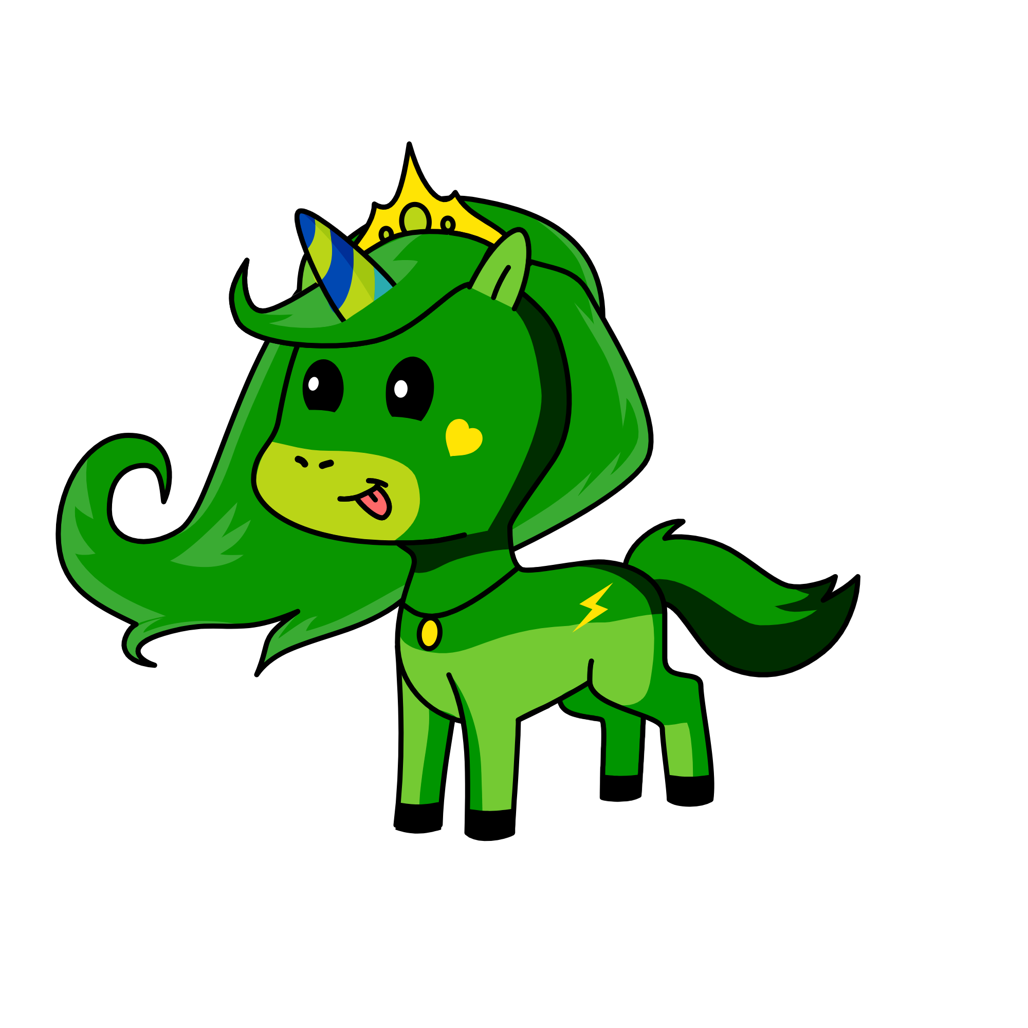 greeni cloud, the unicorn