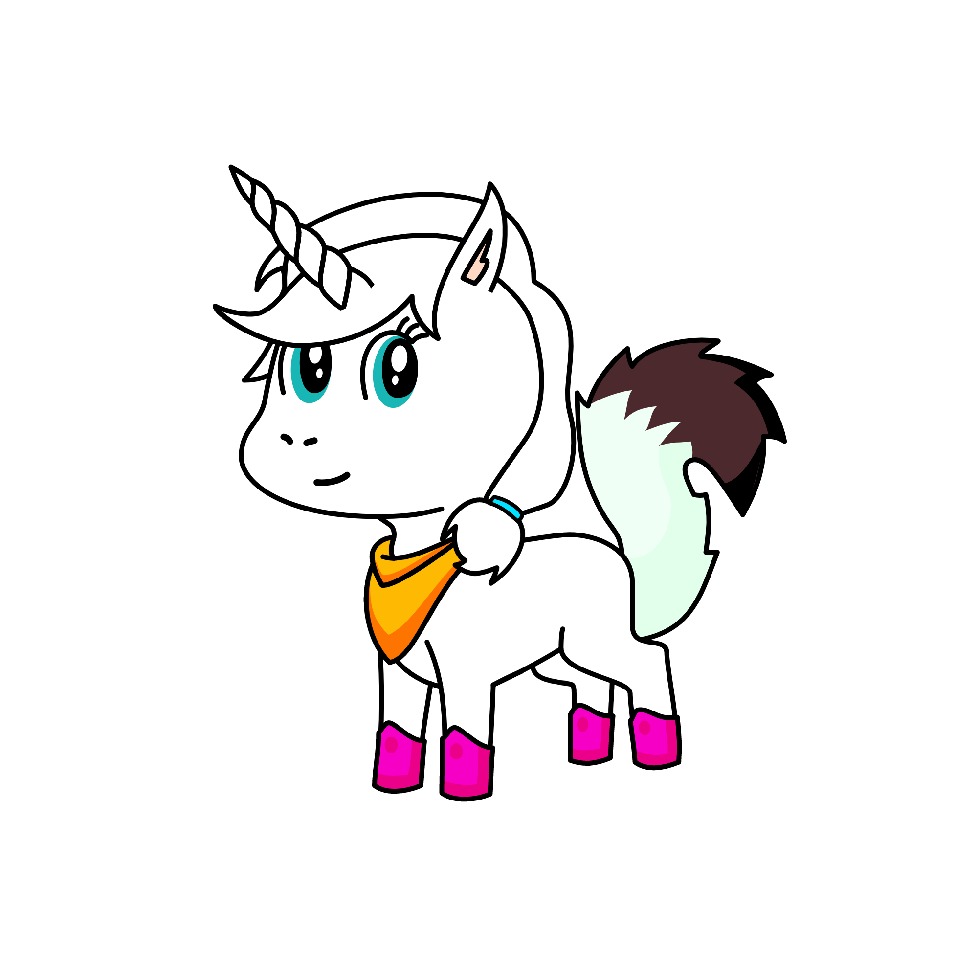 Bella(Hund), the unicorn