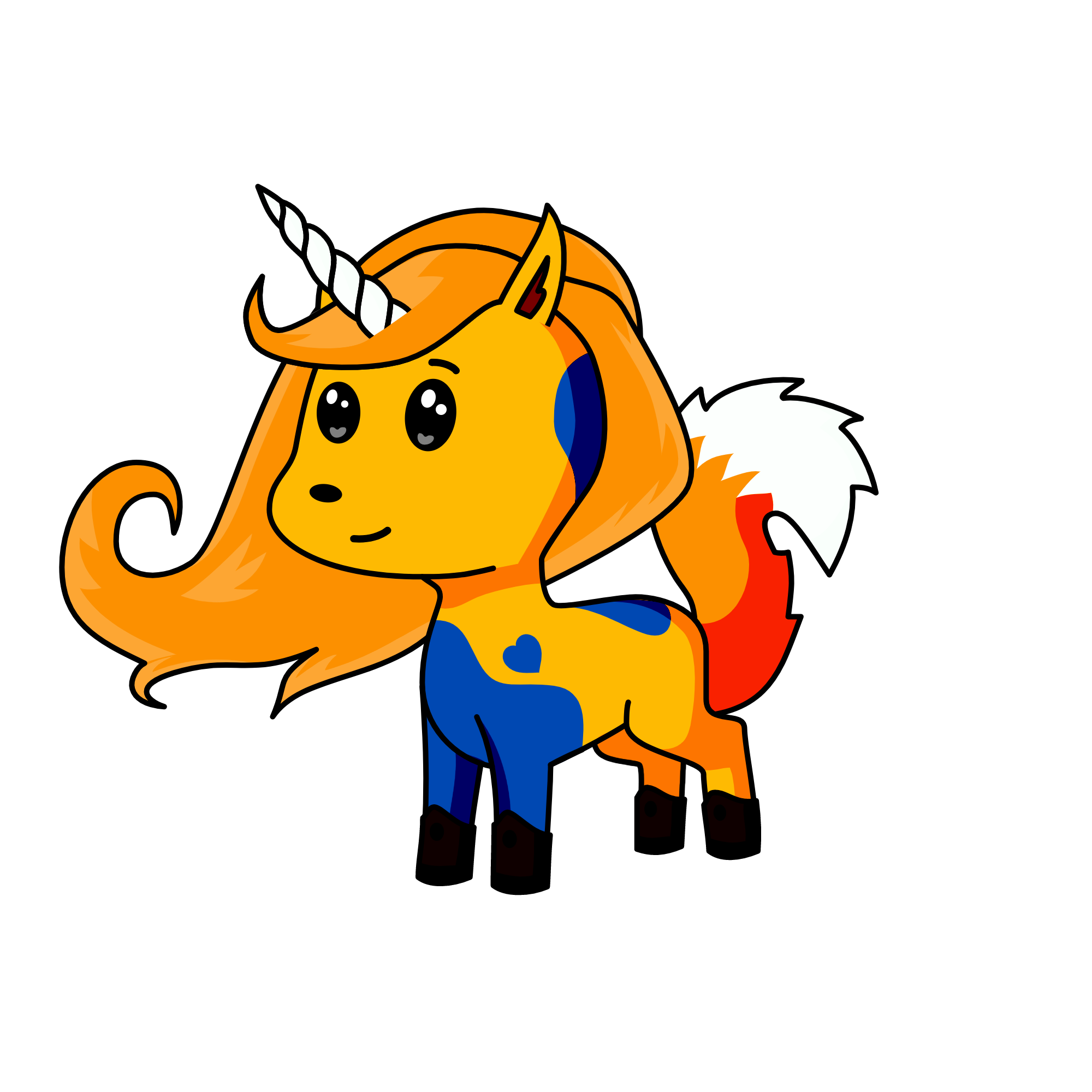 Foxy, the unicorn
