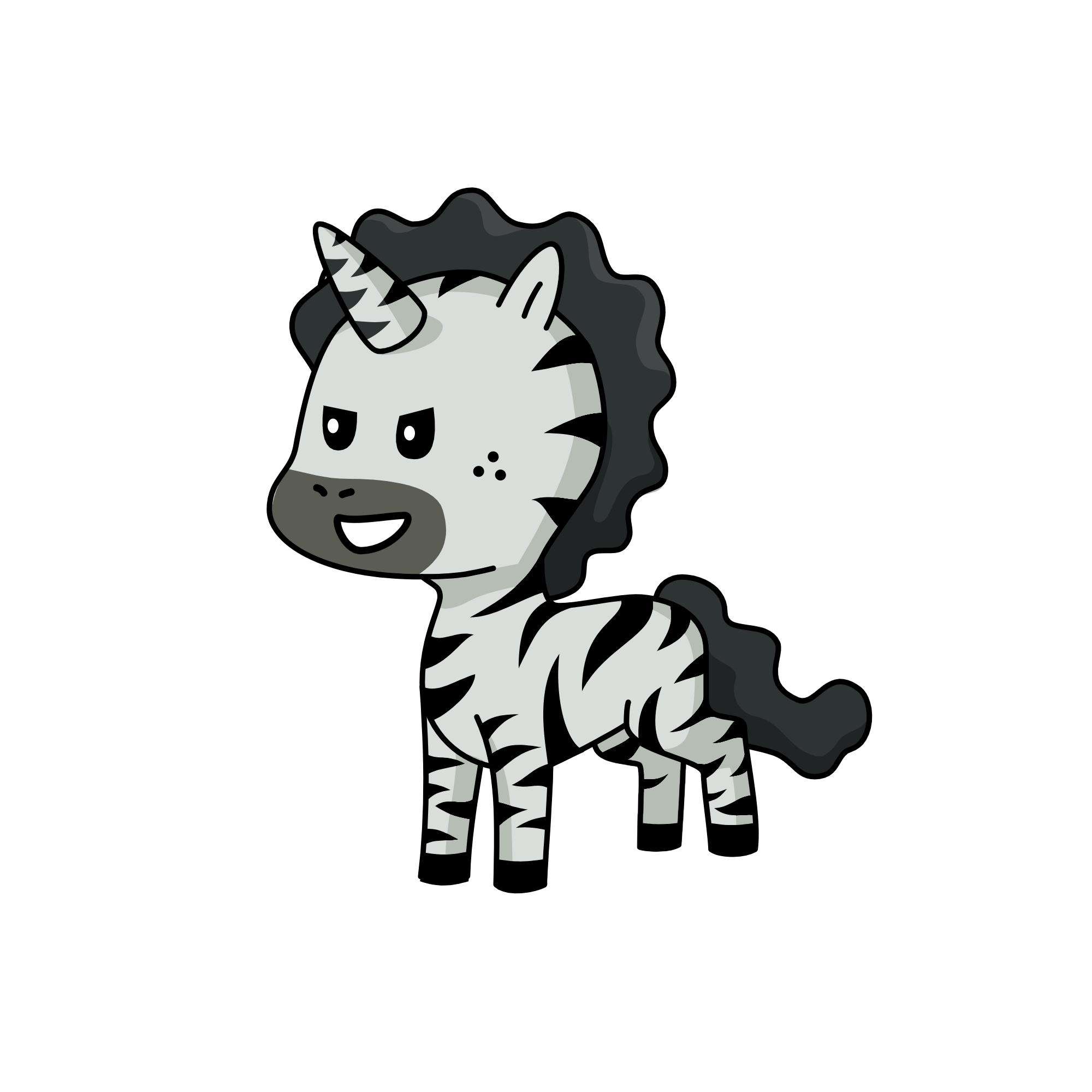 Zebracorn, the unicorn