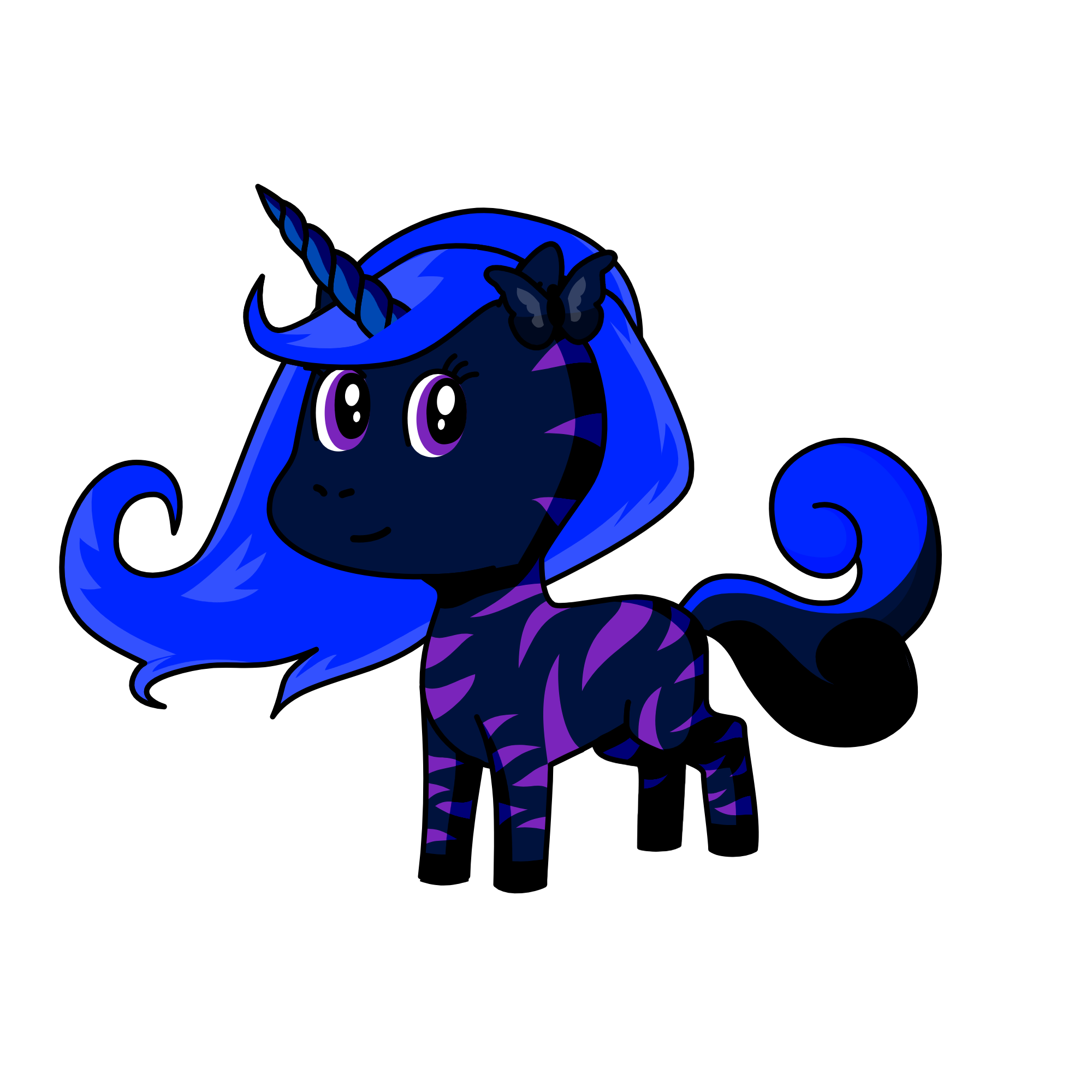 Luna, the unicorn