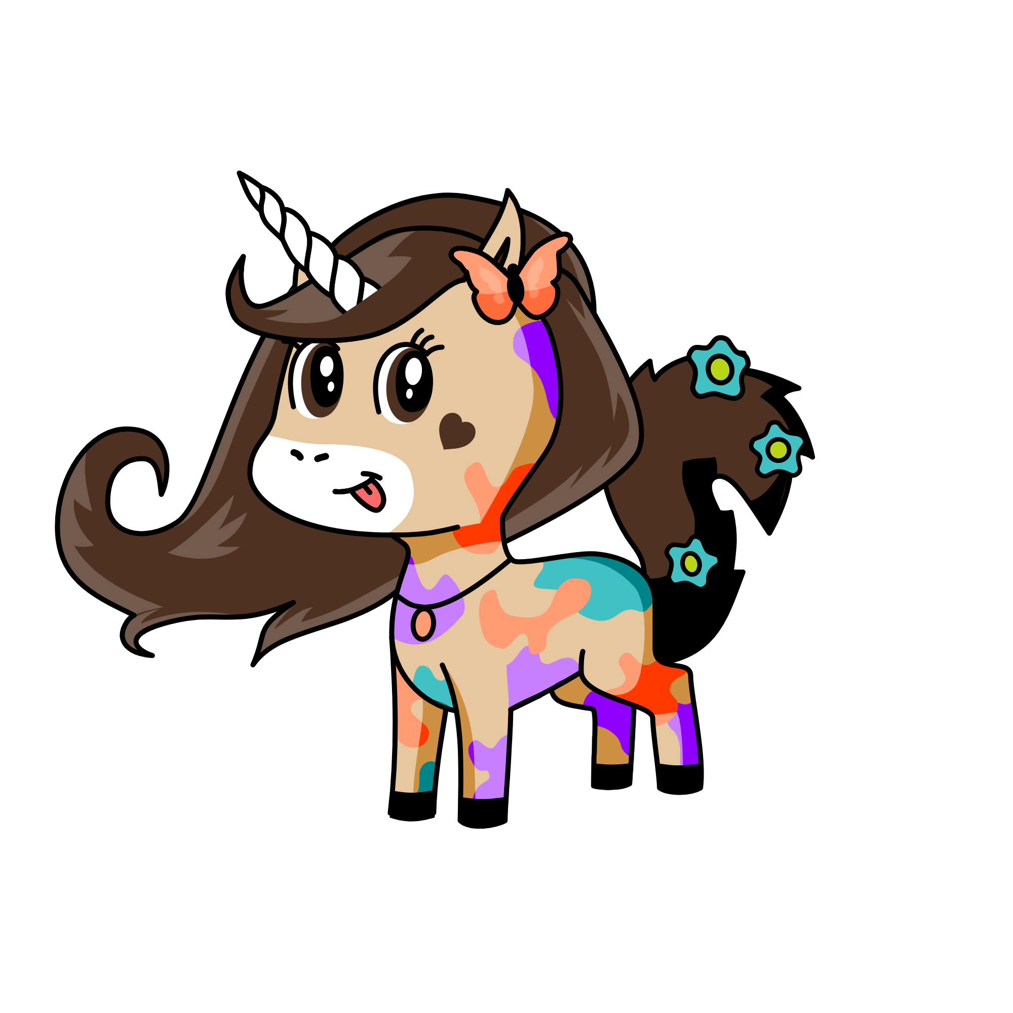 kitty, the unicorn