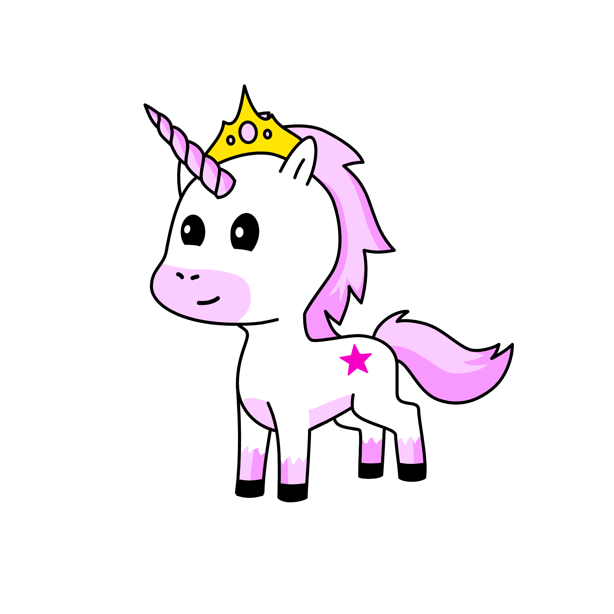 Pinkie, the unicorn