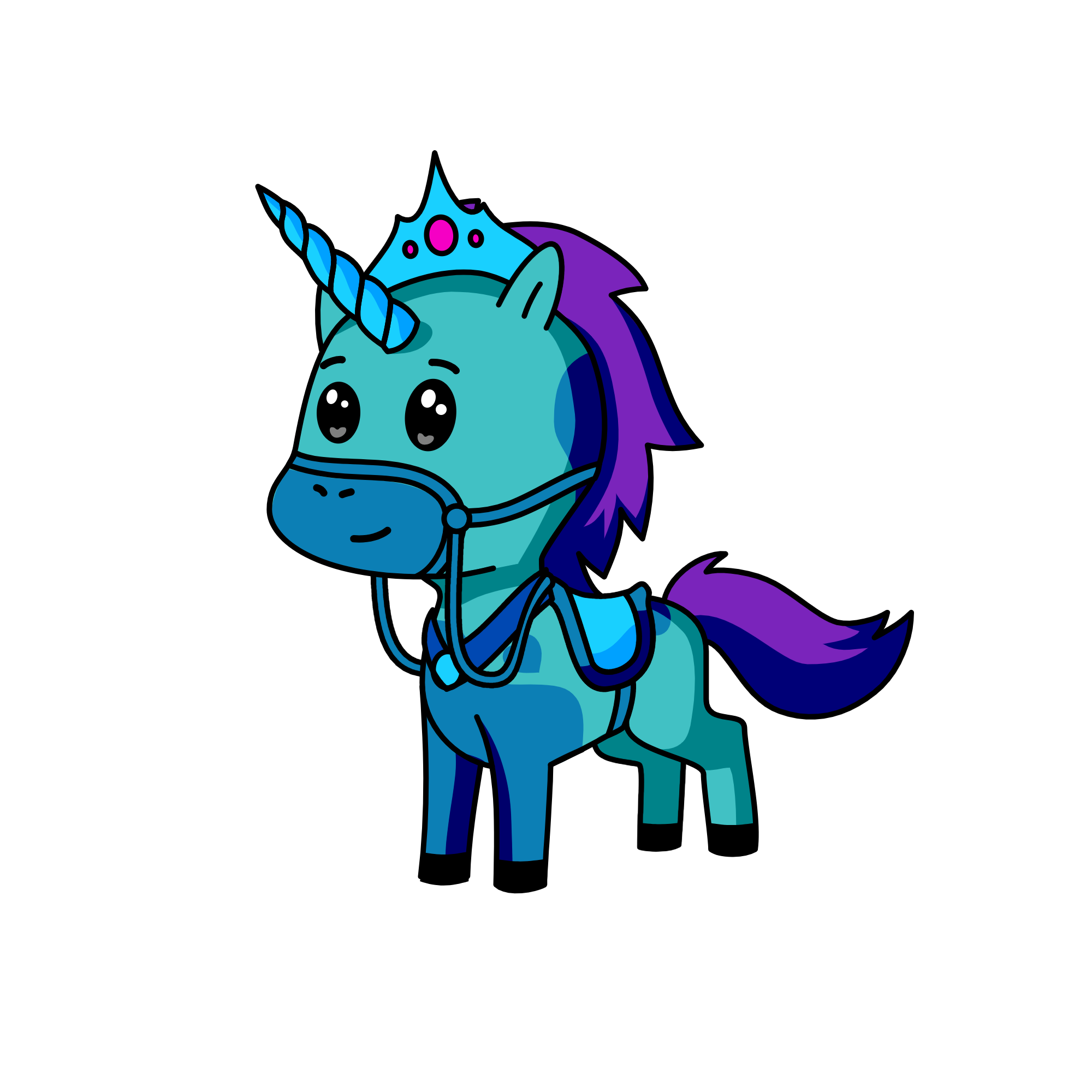 Sky, the unicorn