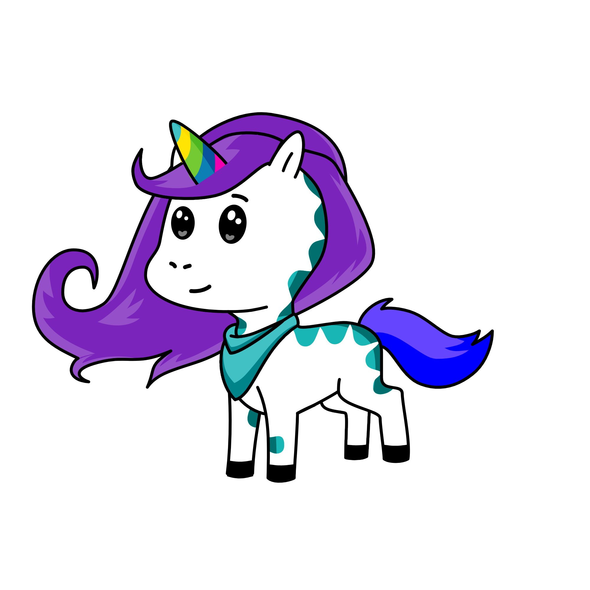Juny, the unicorn