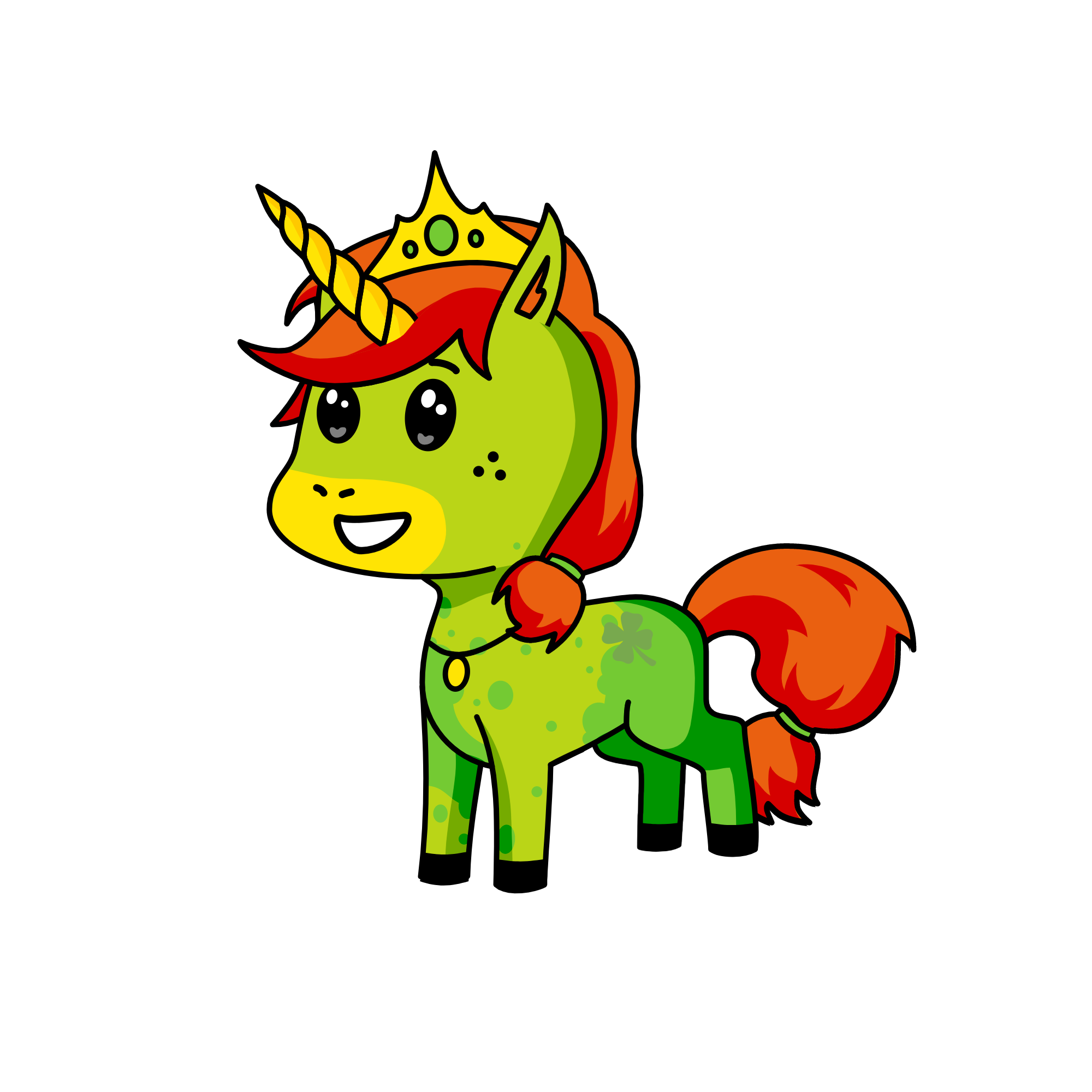 lucky, the unicorn