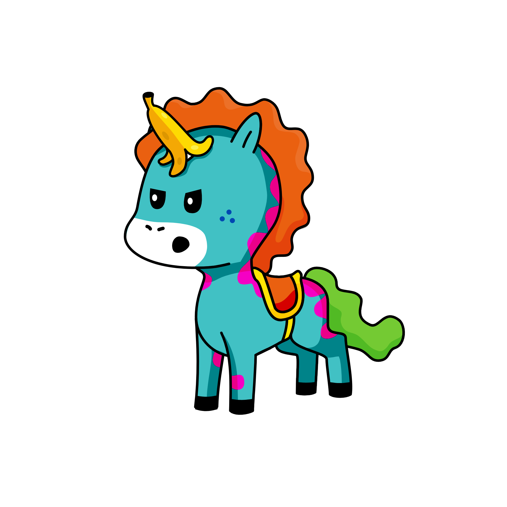 Mr.90s, the unicorn