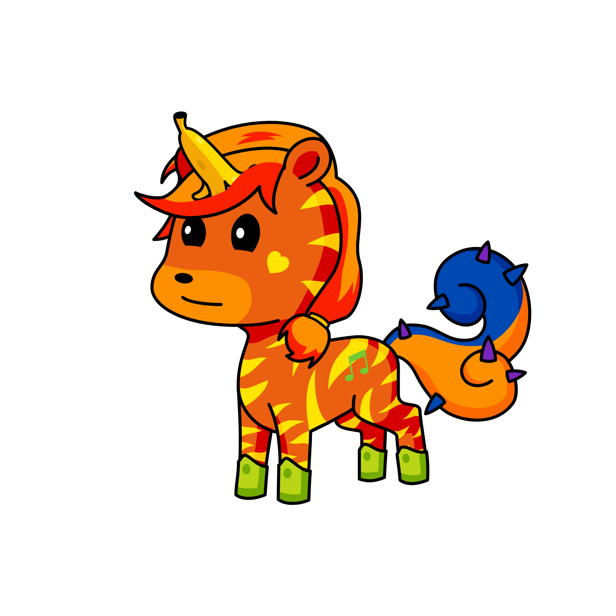 Buckaroo, the unicorn