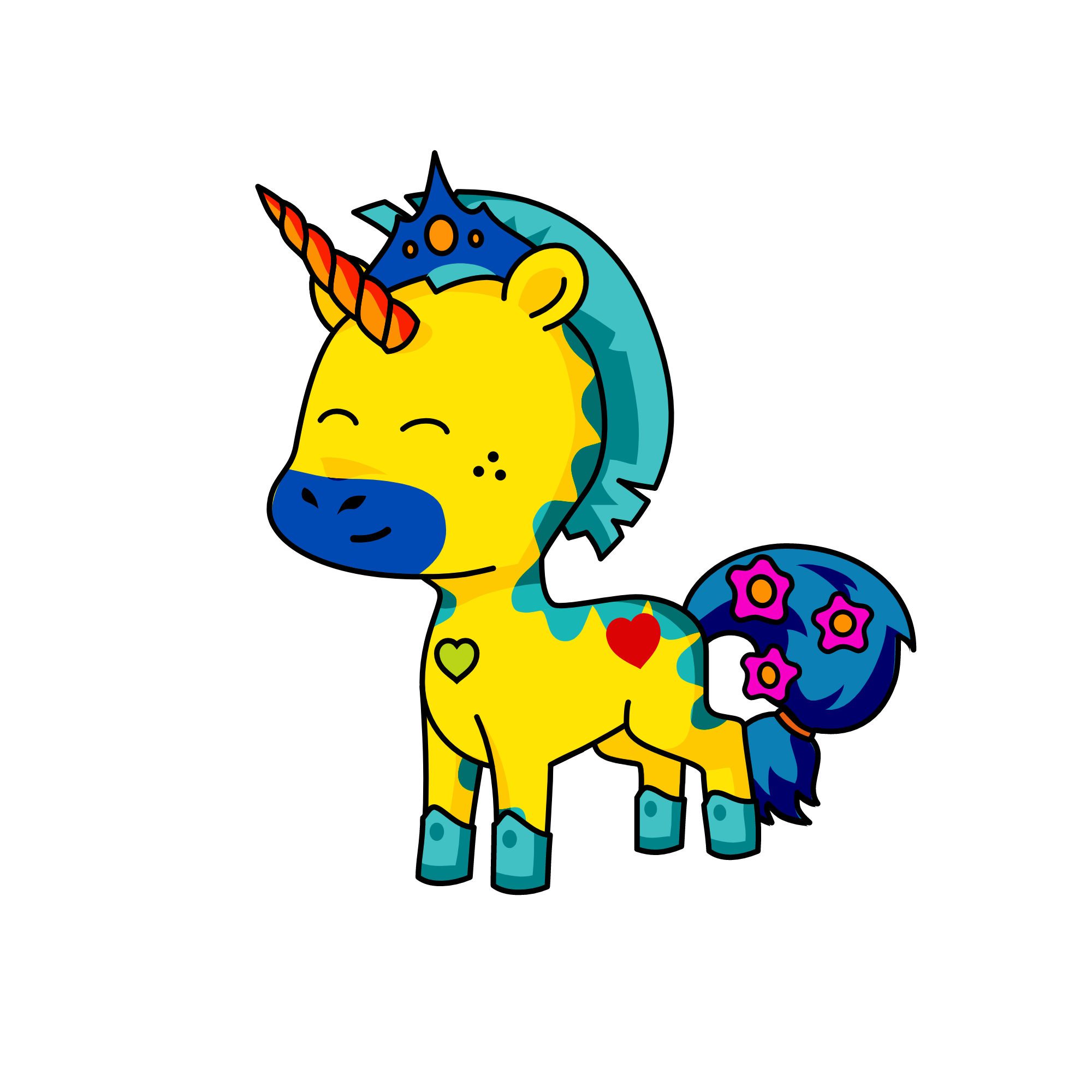Prince Forest, the unicorn