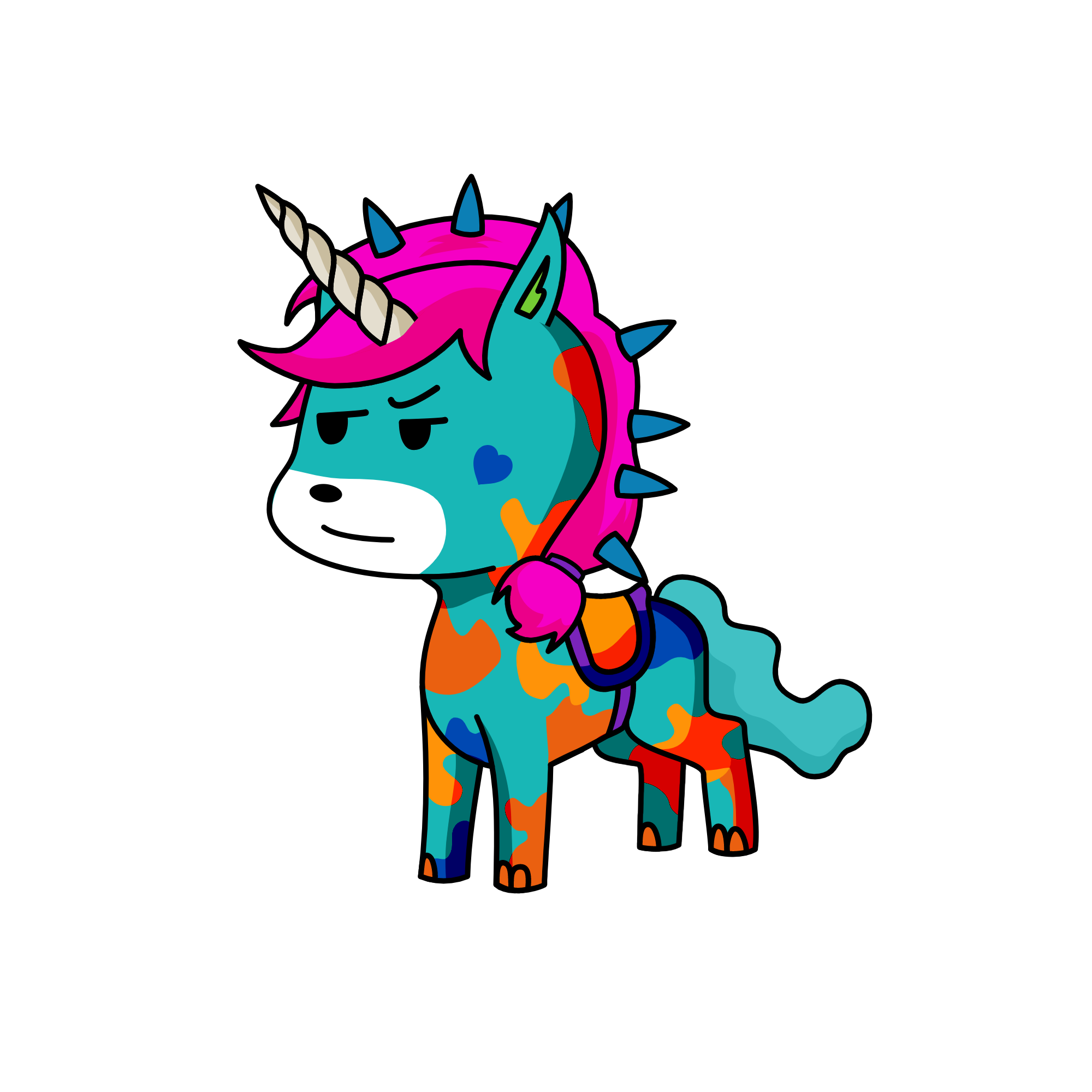 Elephant, the unicorn