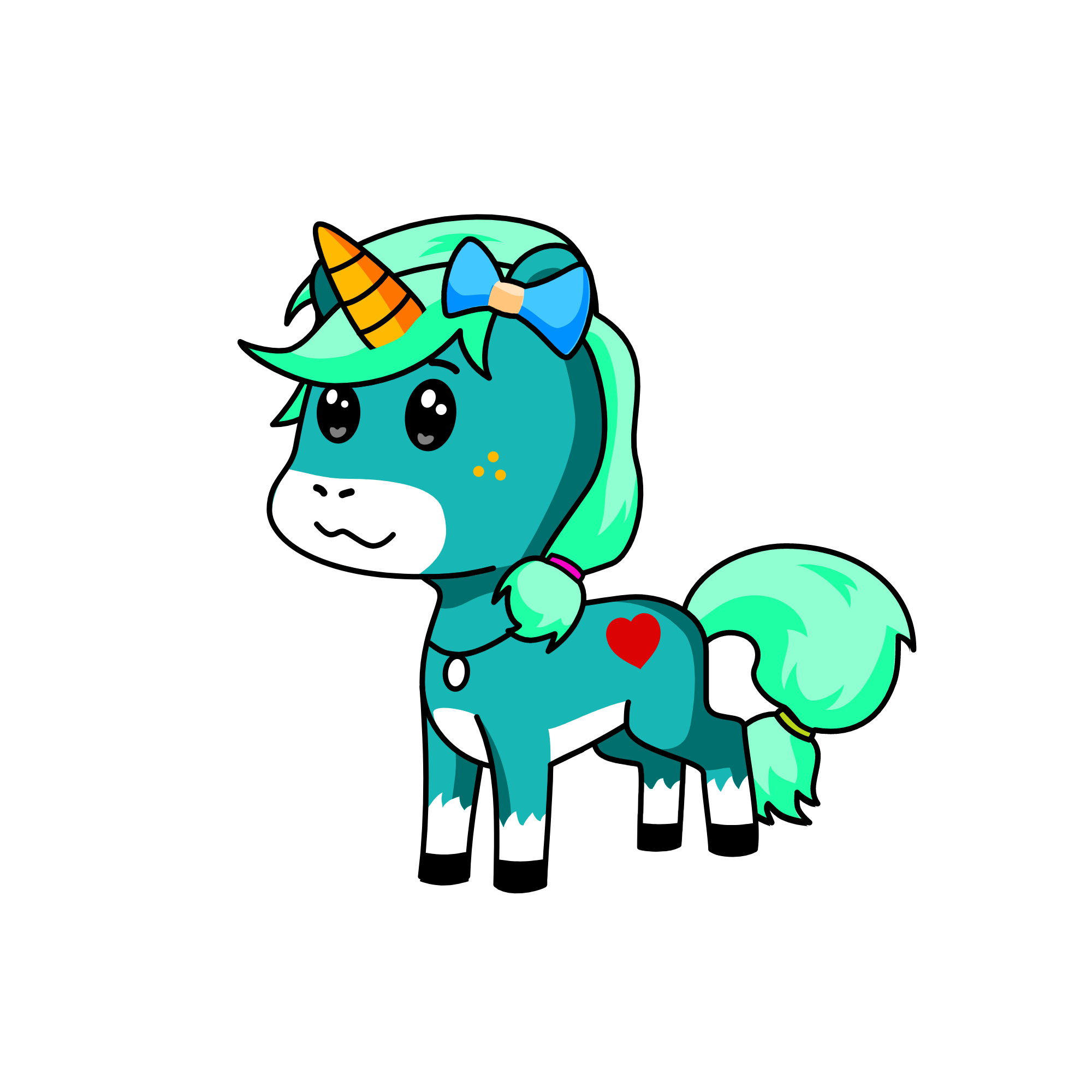 Sour, the unicorn
