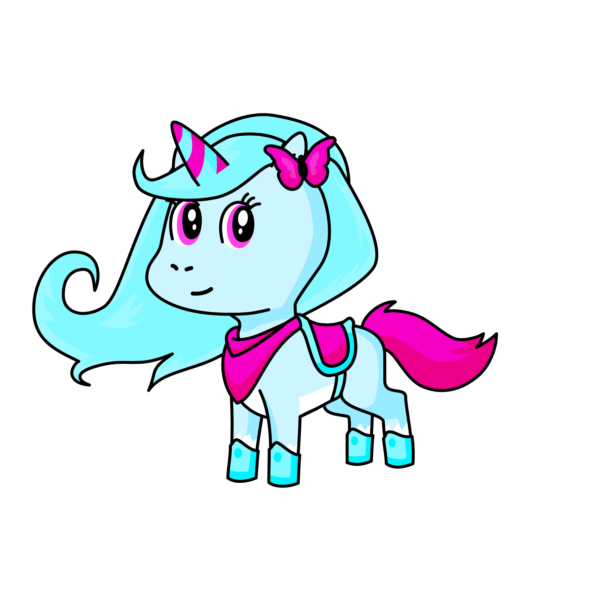 Clara, the unicorn