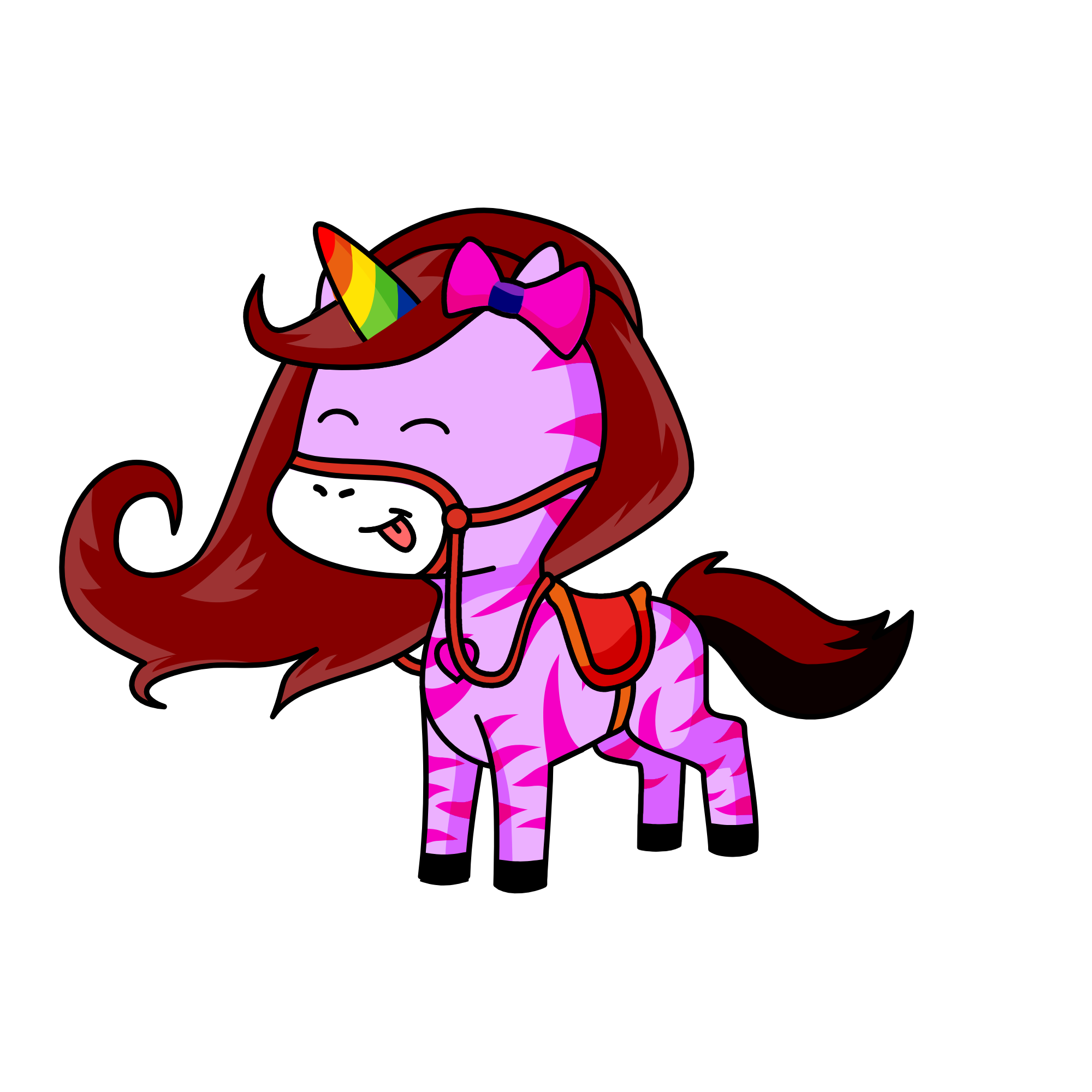 snowy, the unicorn