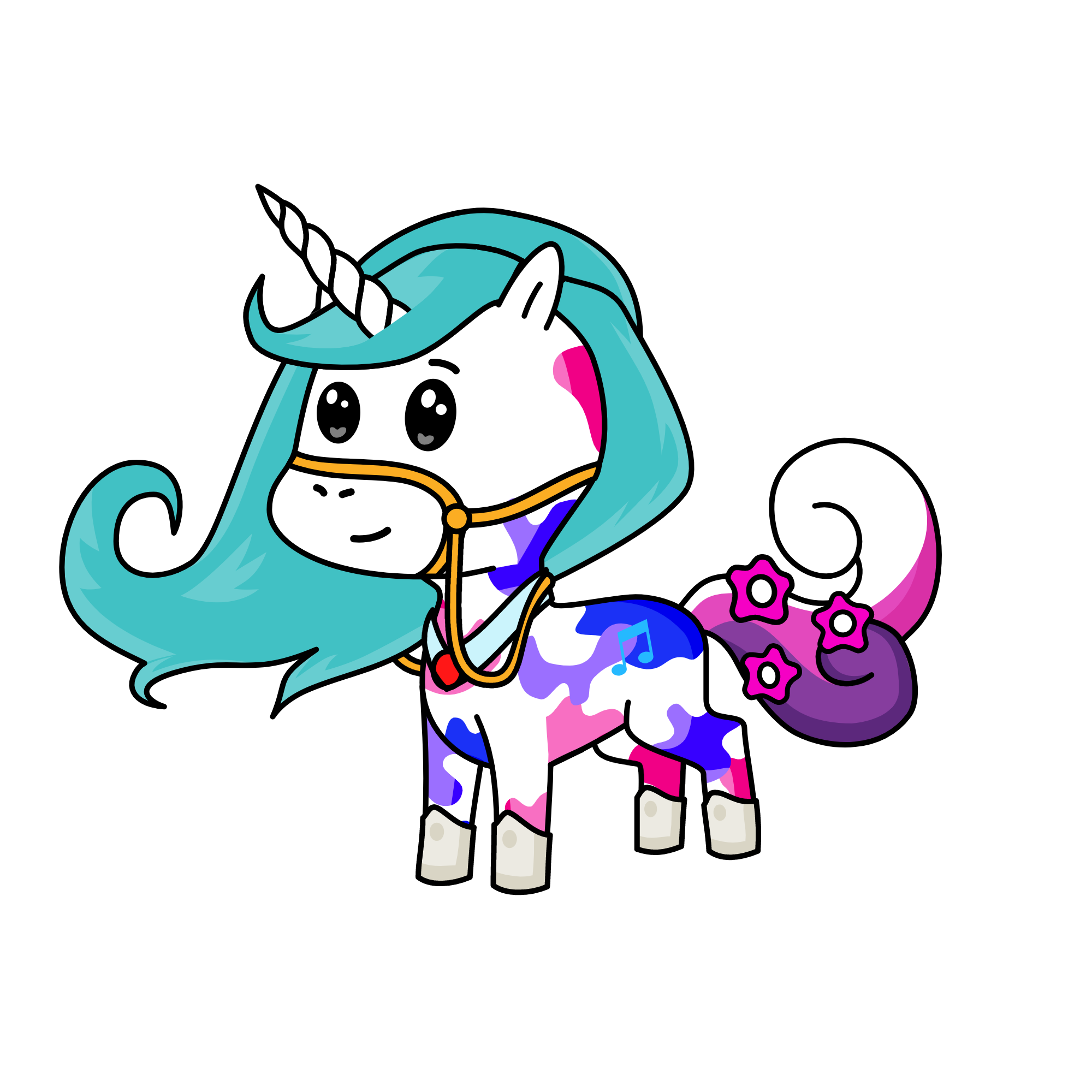 snow, the unicorn