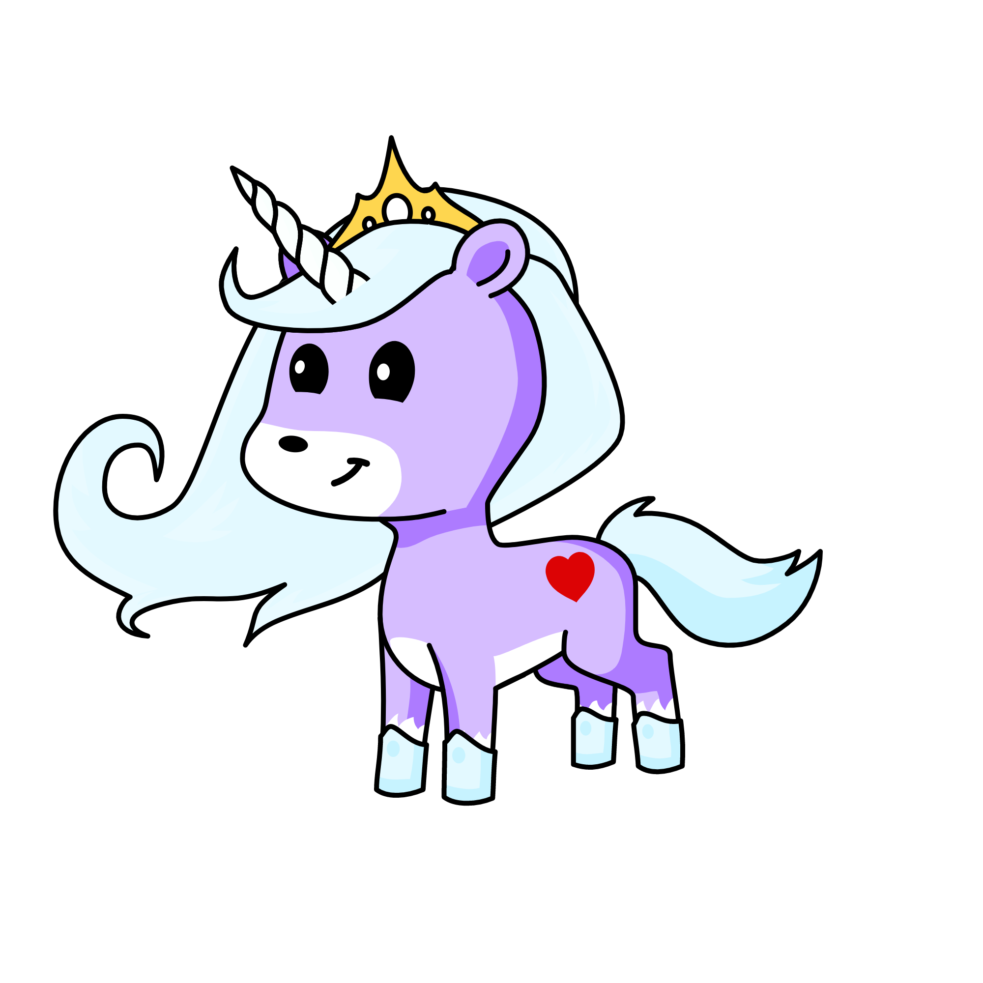 Snowy, the unicorn