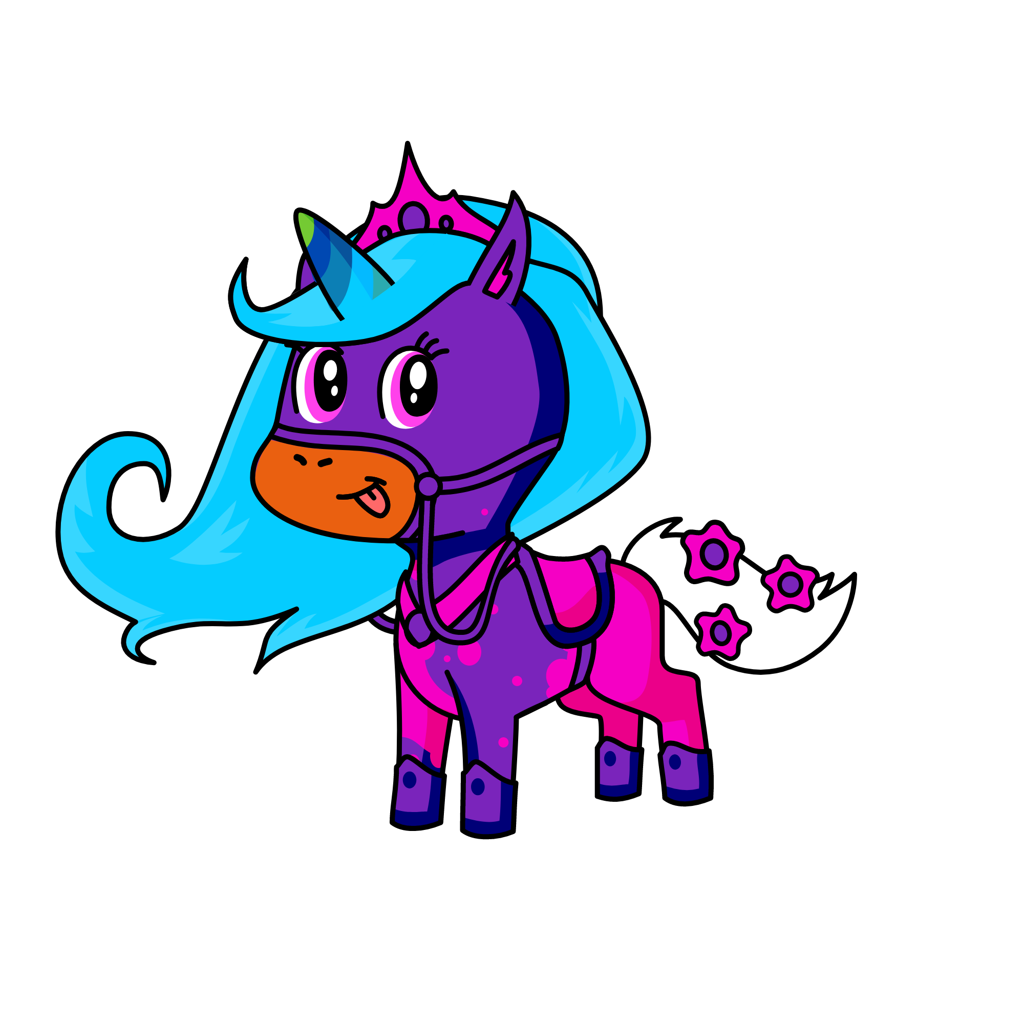 Coolisia, the unicorn