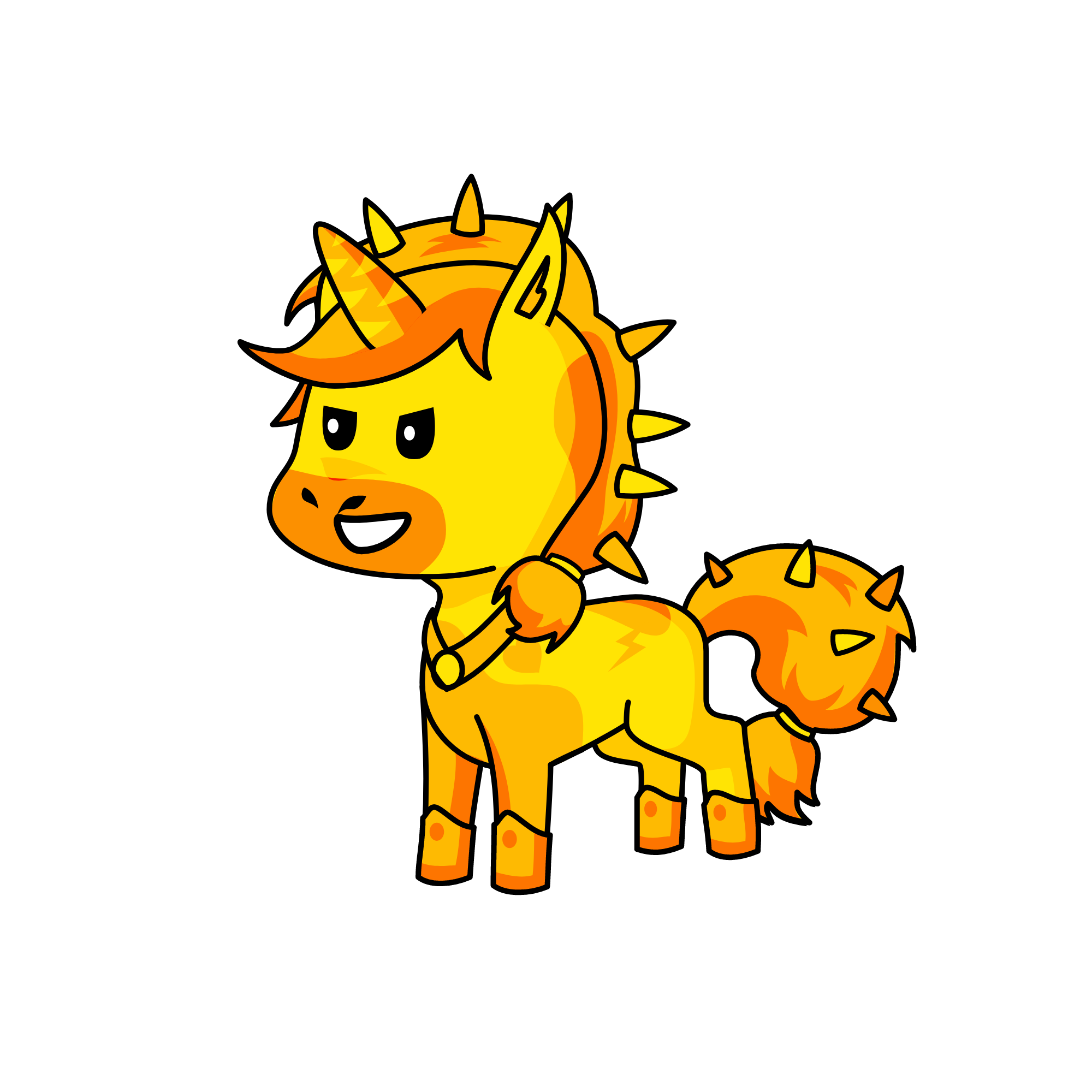 Deusa do sol, the unicorn