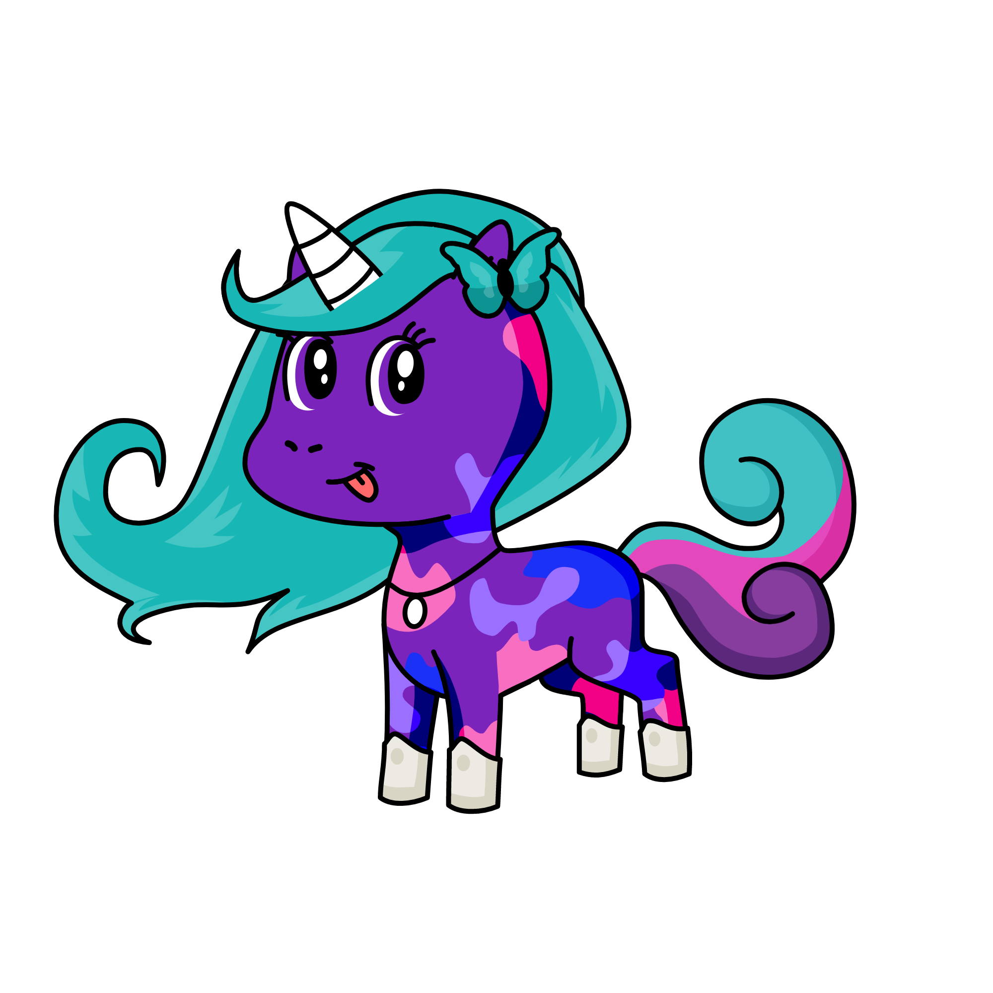 lovey, the unicorn
