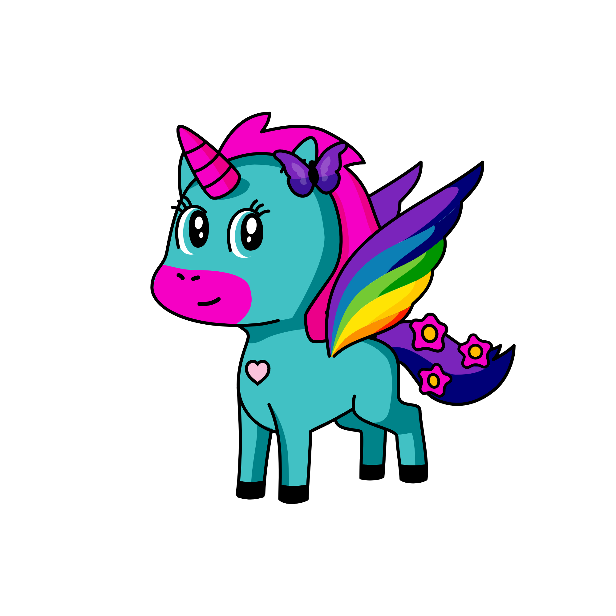 fairy, the unicorn