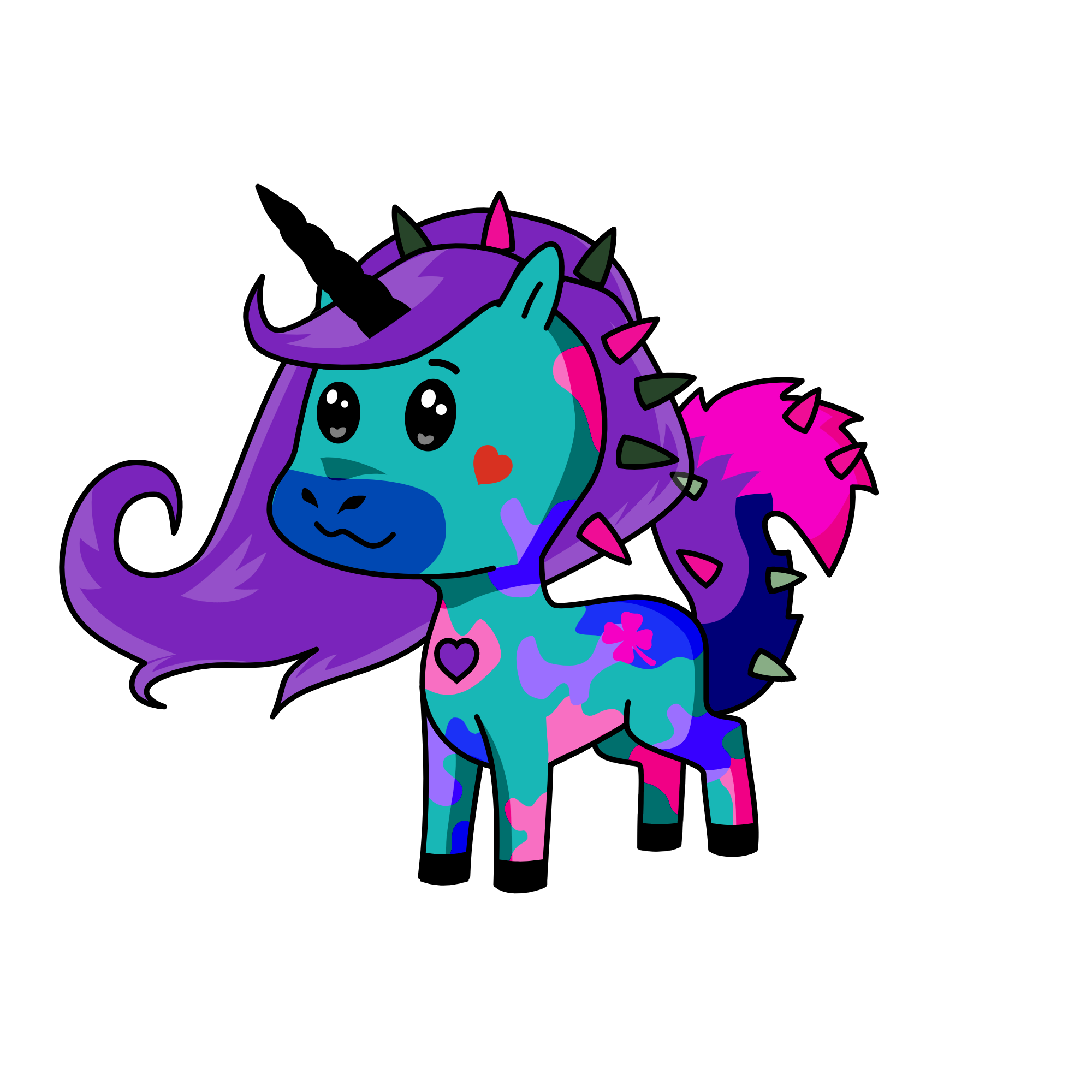 Luna, the unicorn