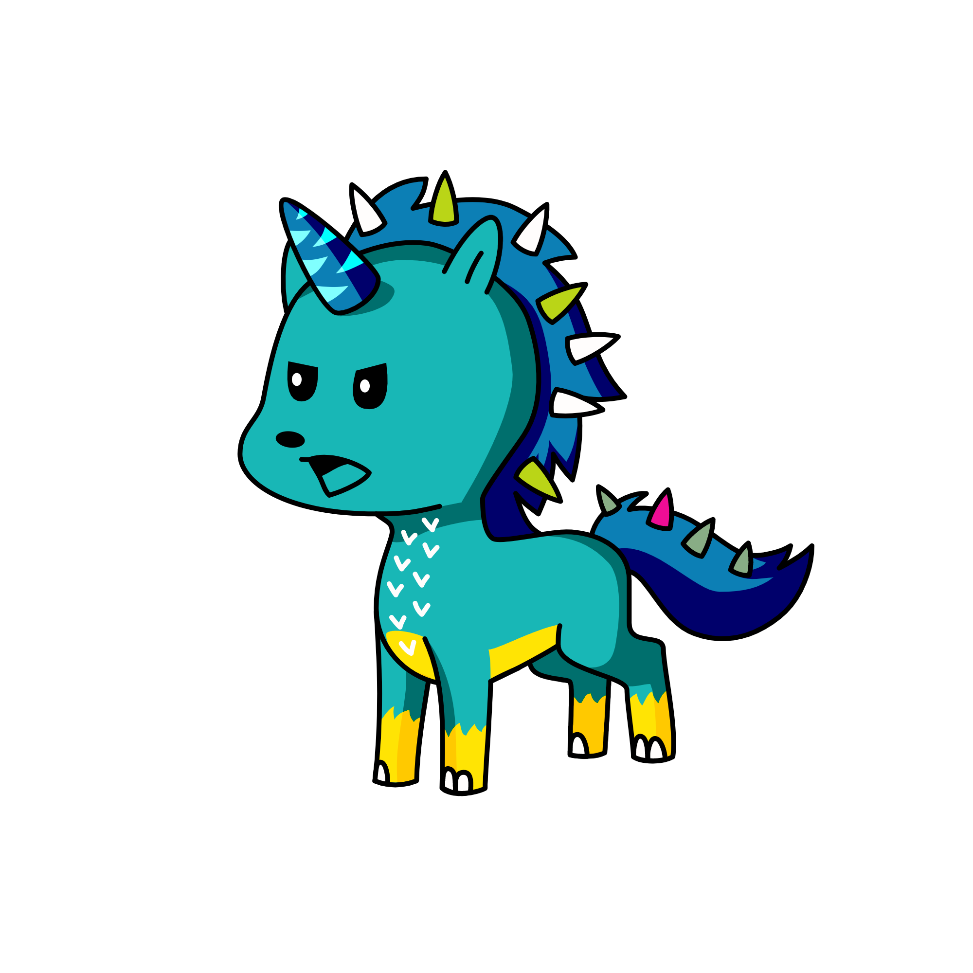 dragon 2, the unicorn