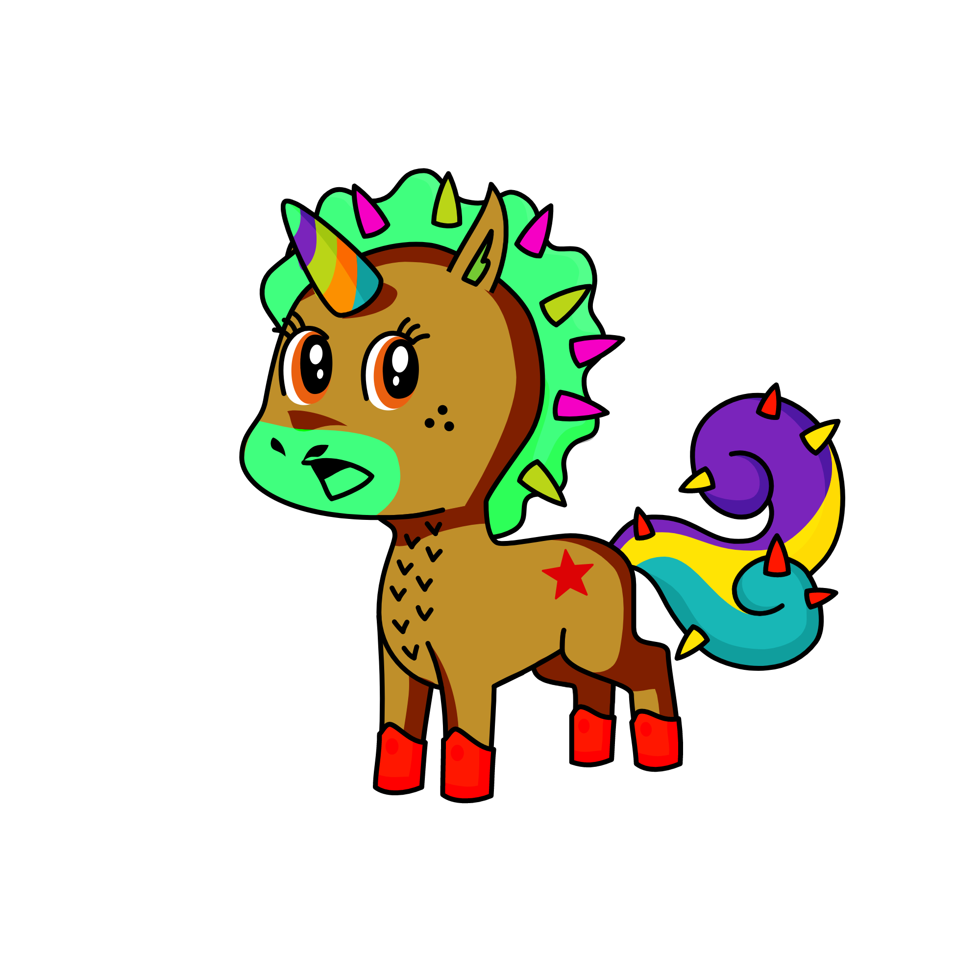 the confused unicorn, the unicorn