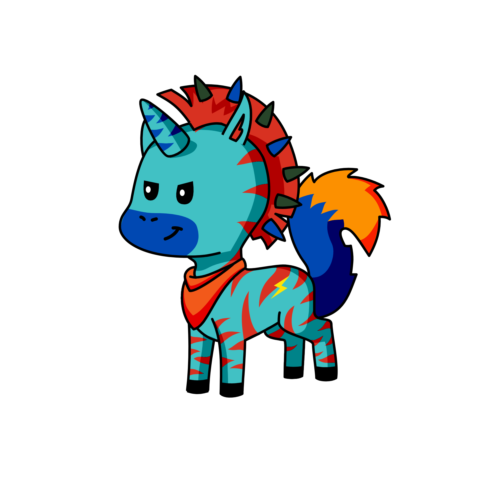 Naruto, the unicorn