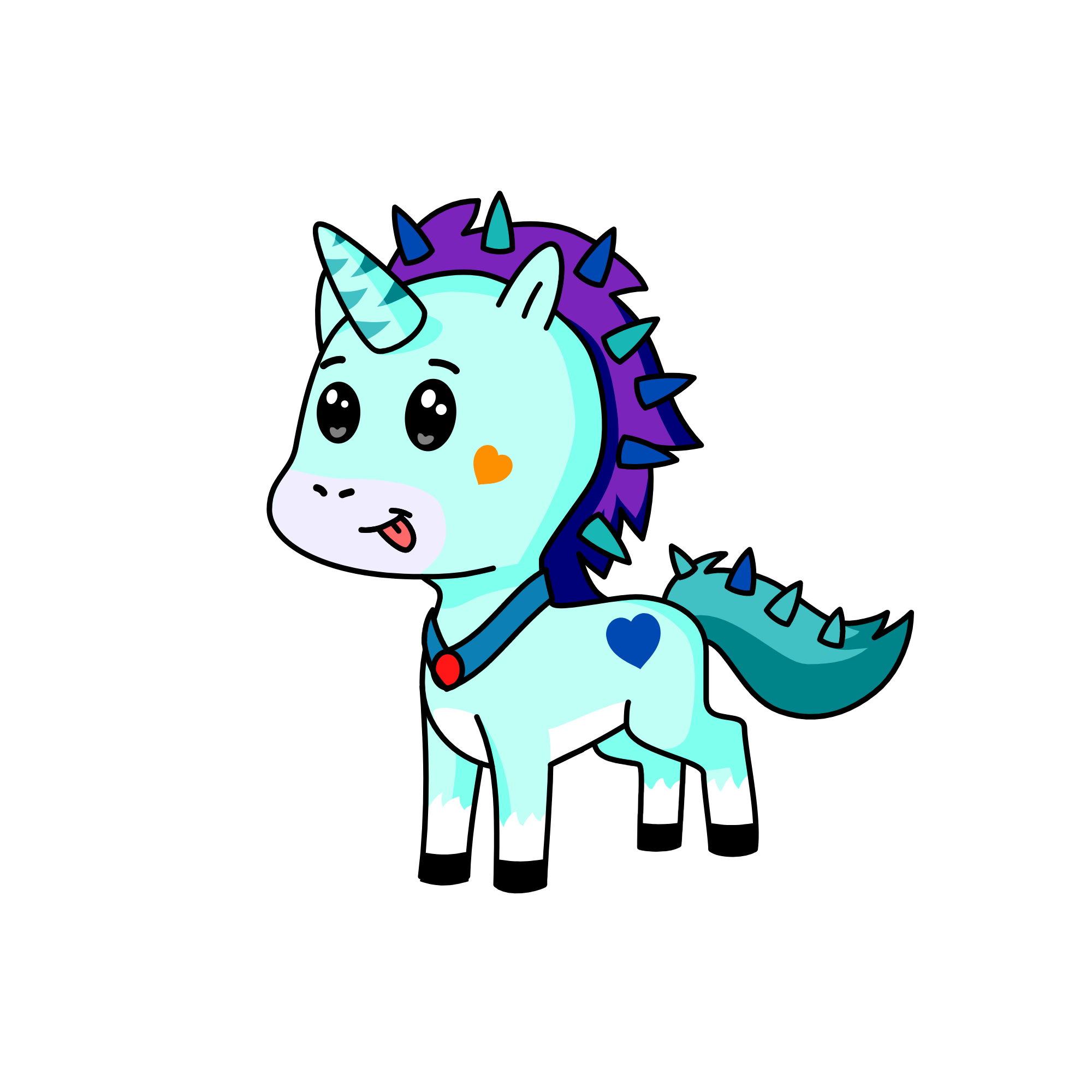 ice i love jasmine, the unicorn