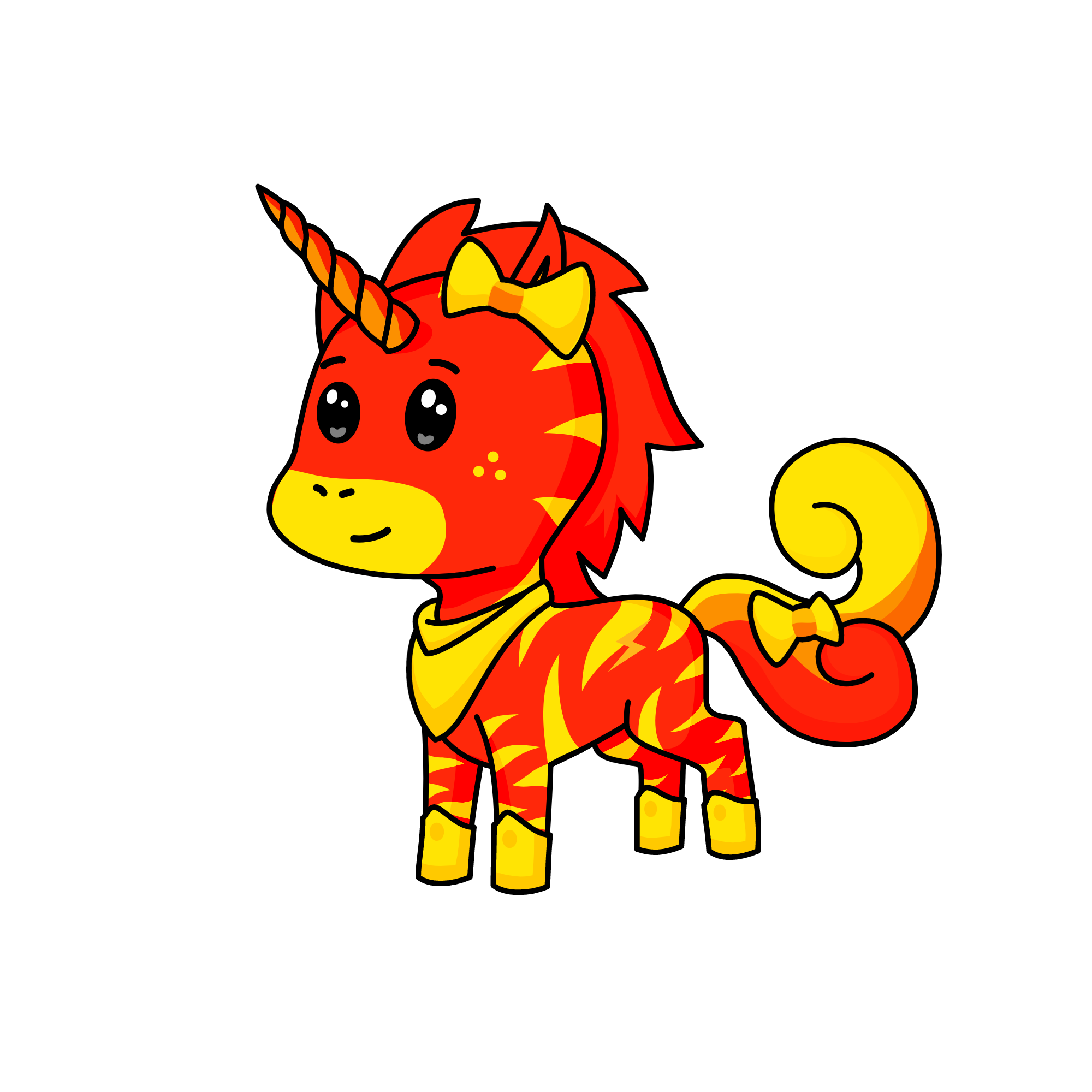 fire, the unicorn