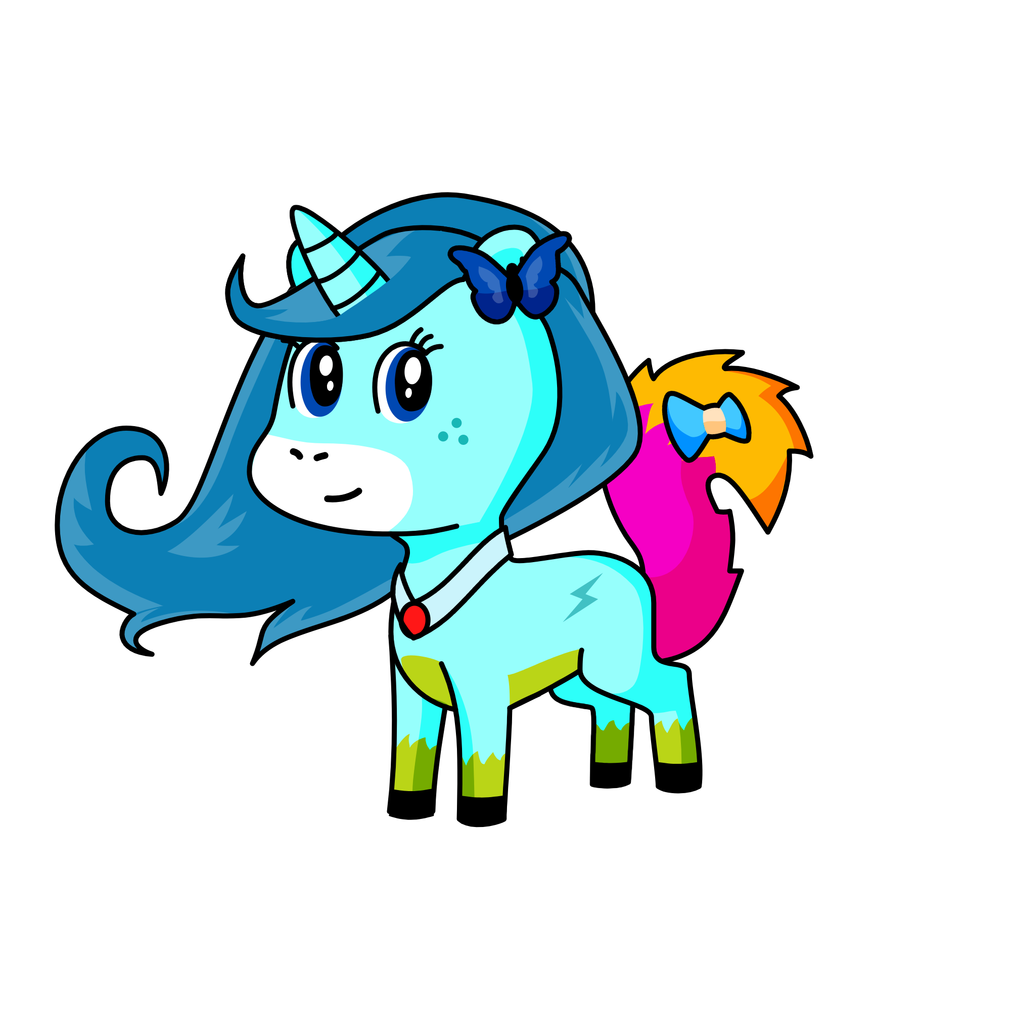 Ice, the unicorn