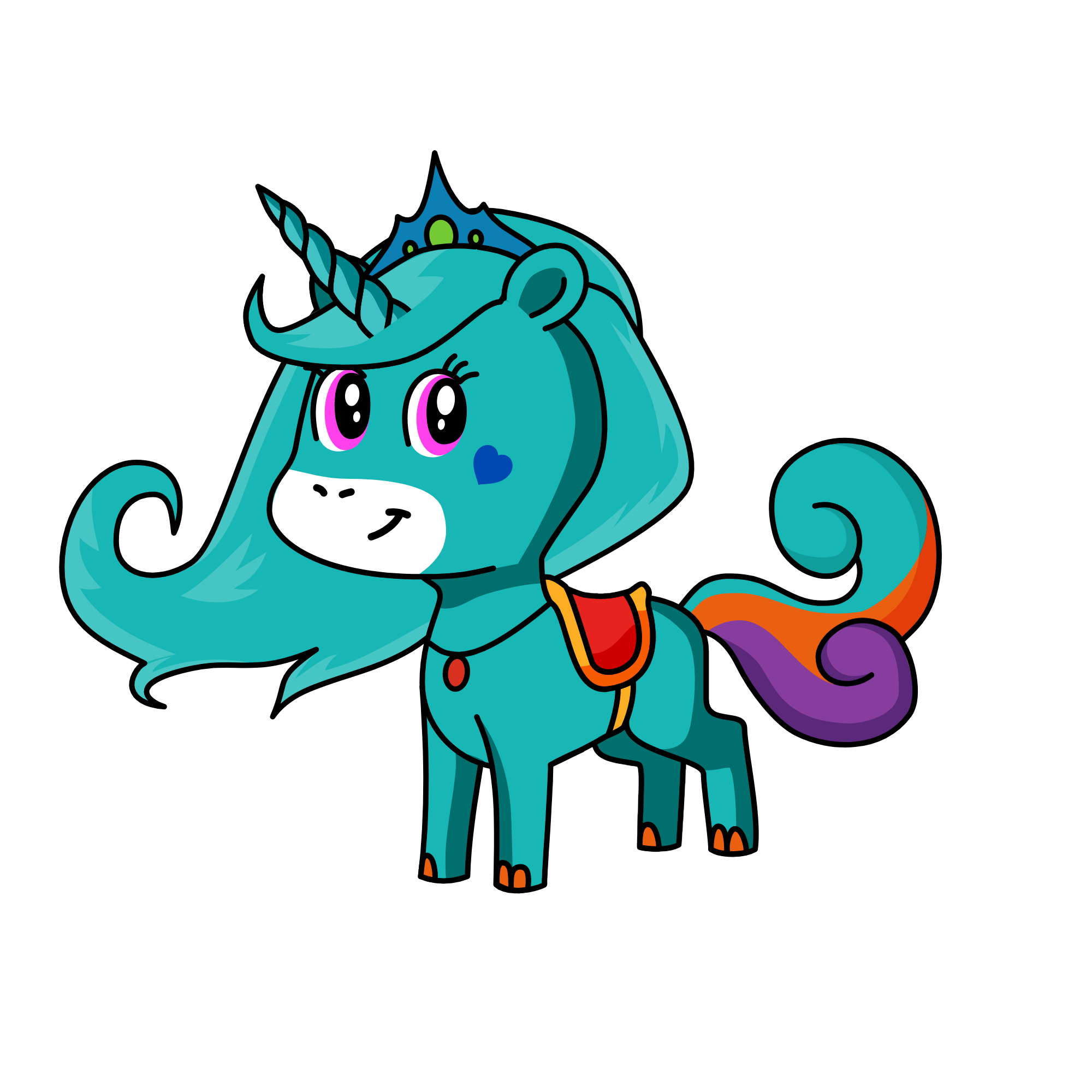 icy, the unicorn