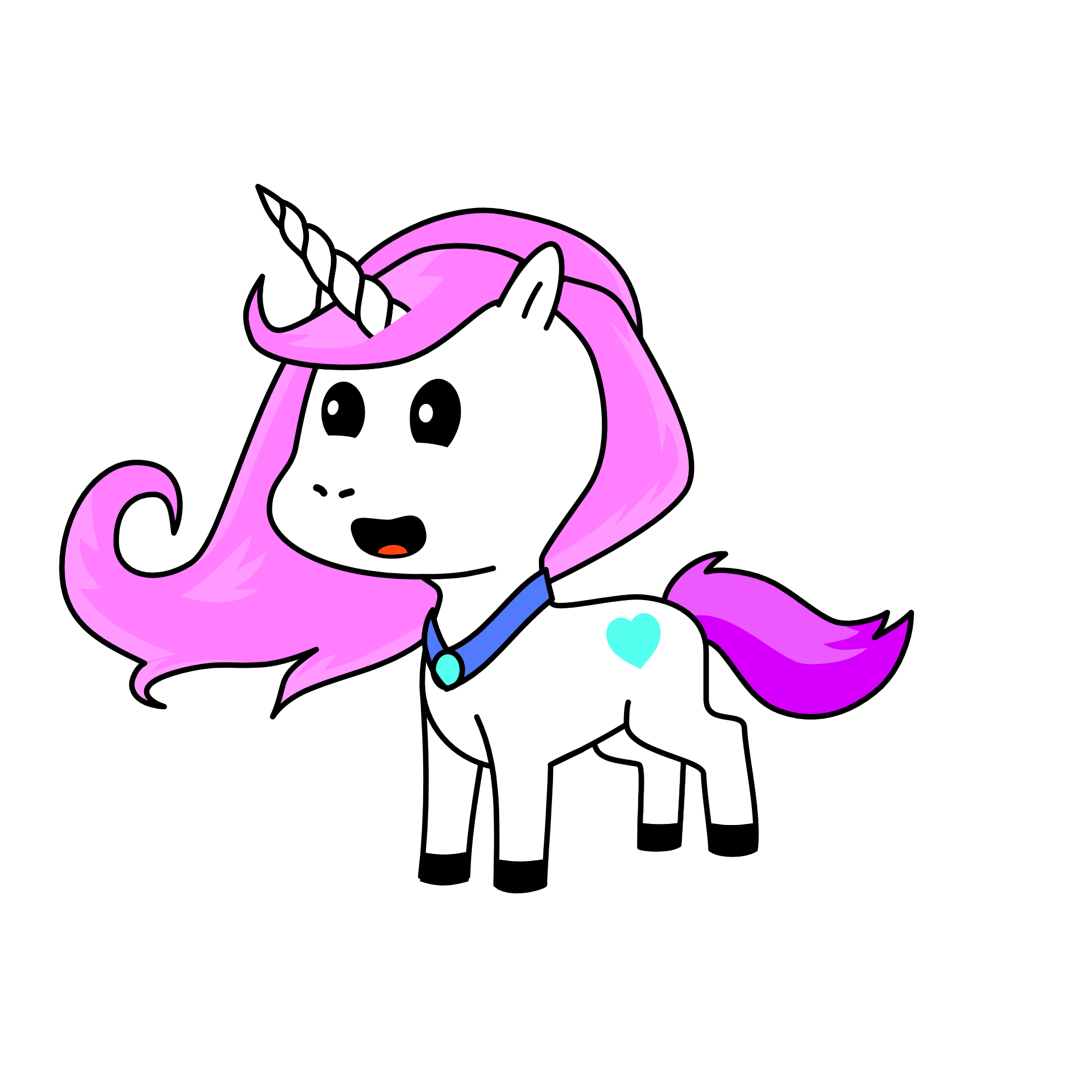 Snowie unicorn, the unicorn