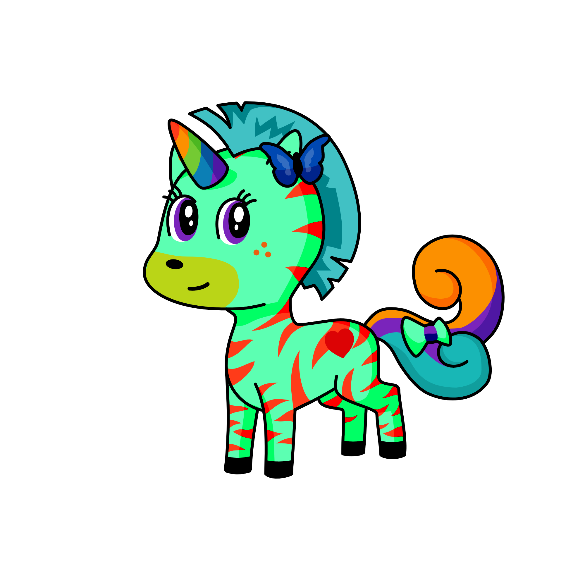 Thunder, the unicorn