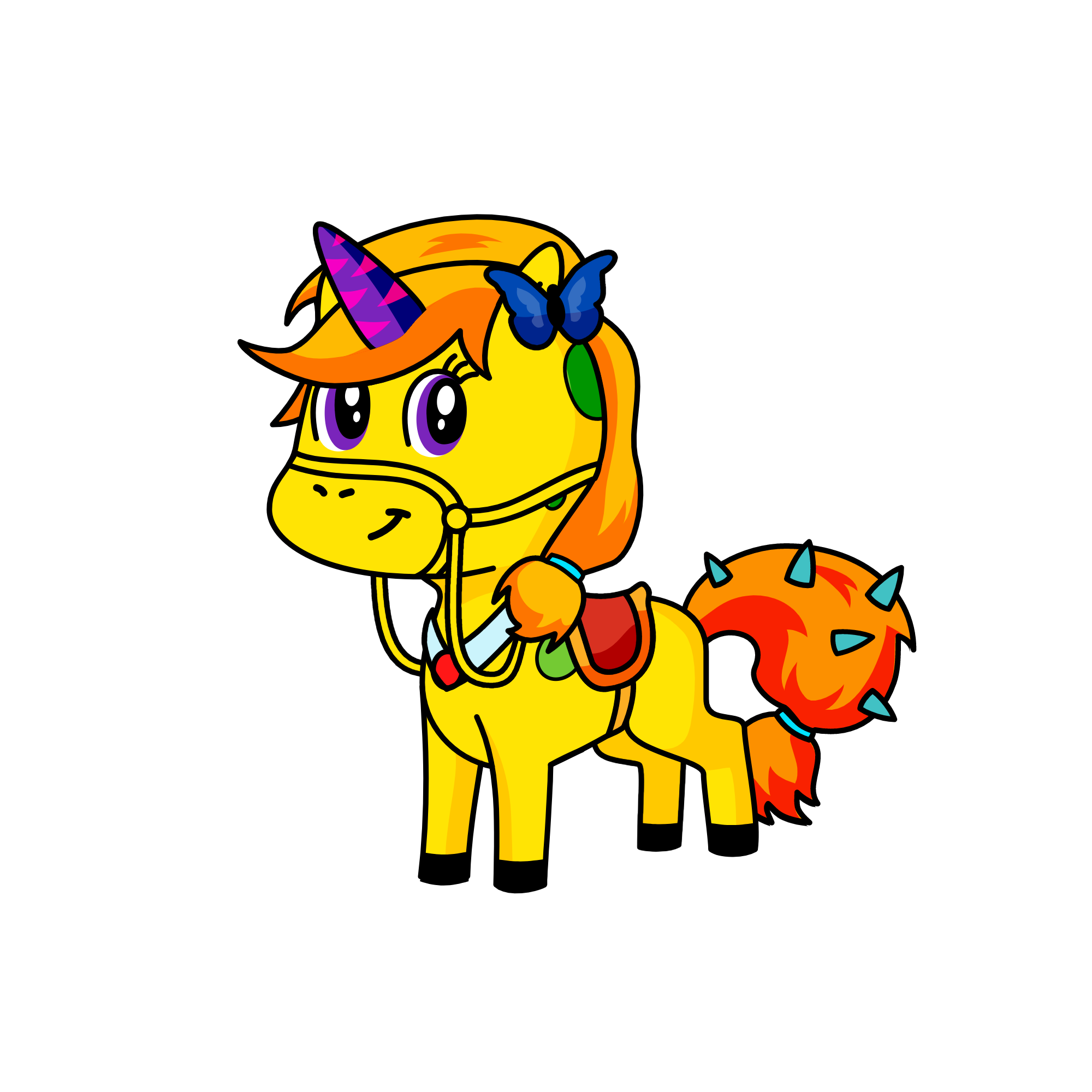bb, the unicorn