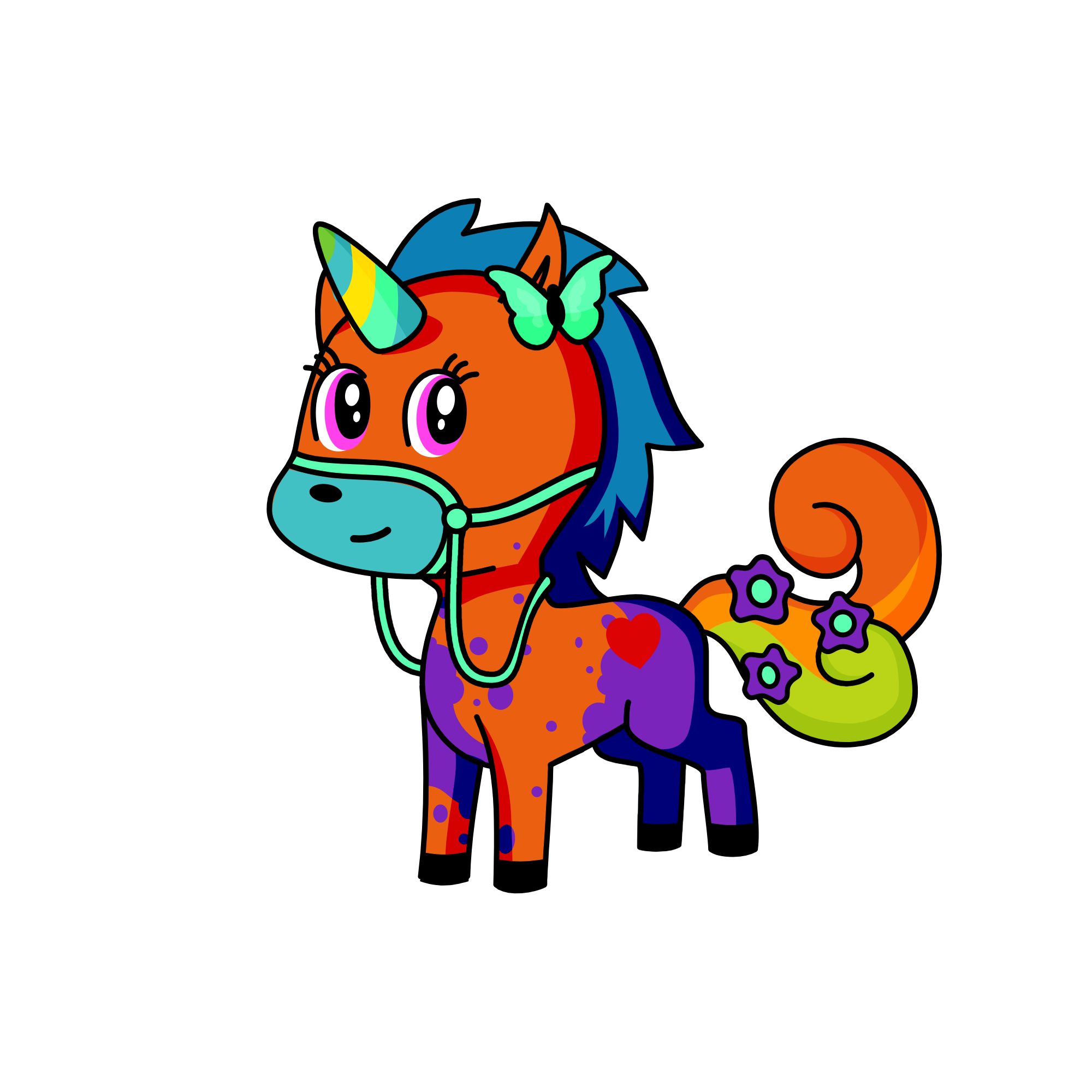 dash, the unicorn