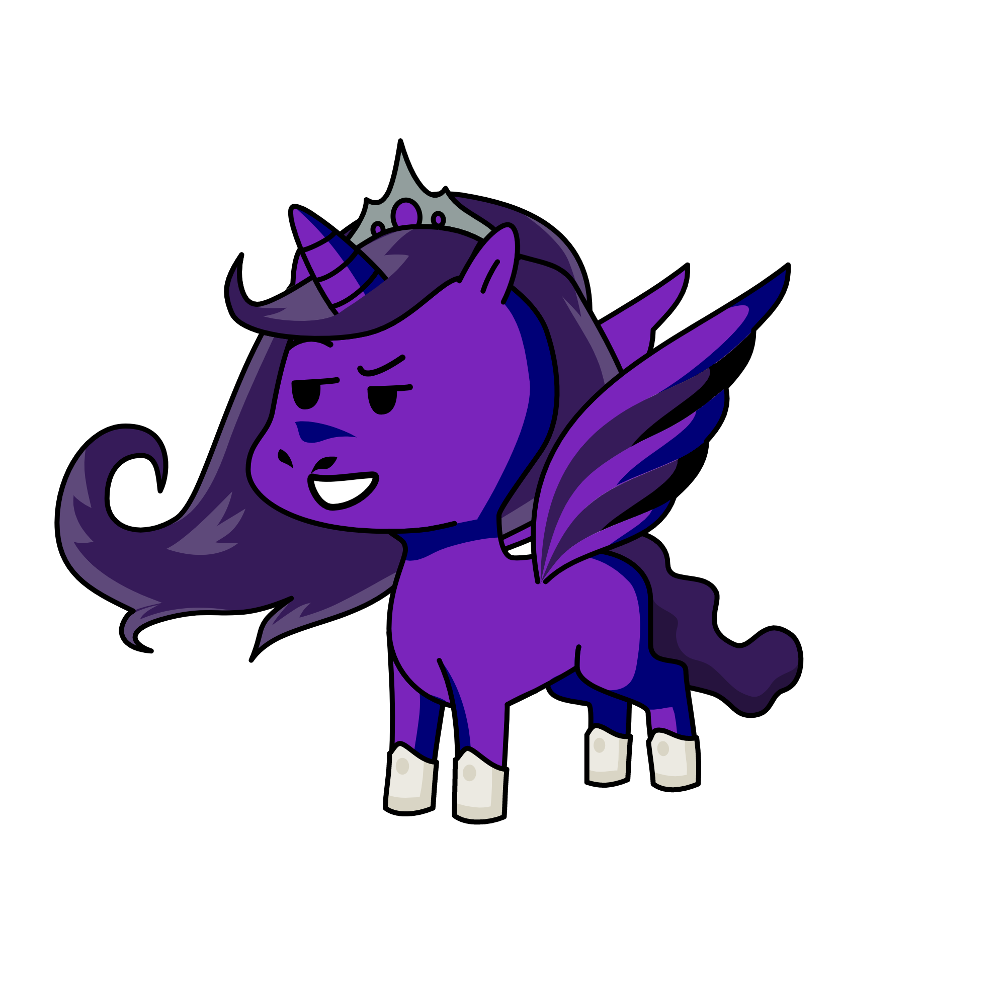 Twilight nightmare, the unicorn