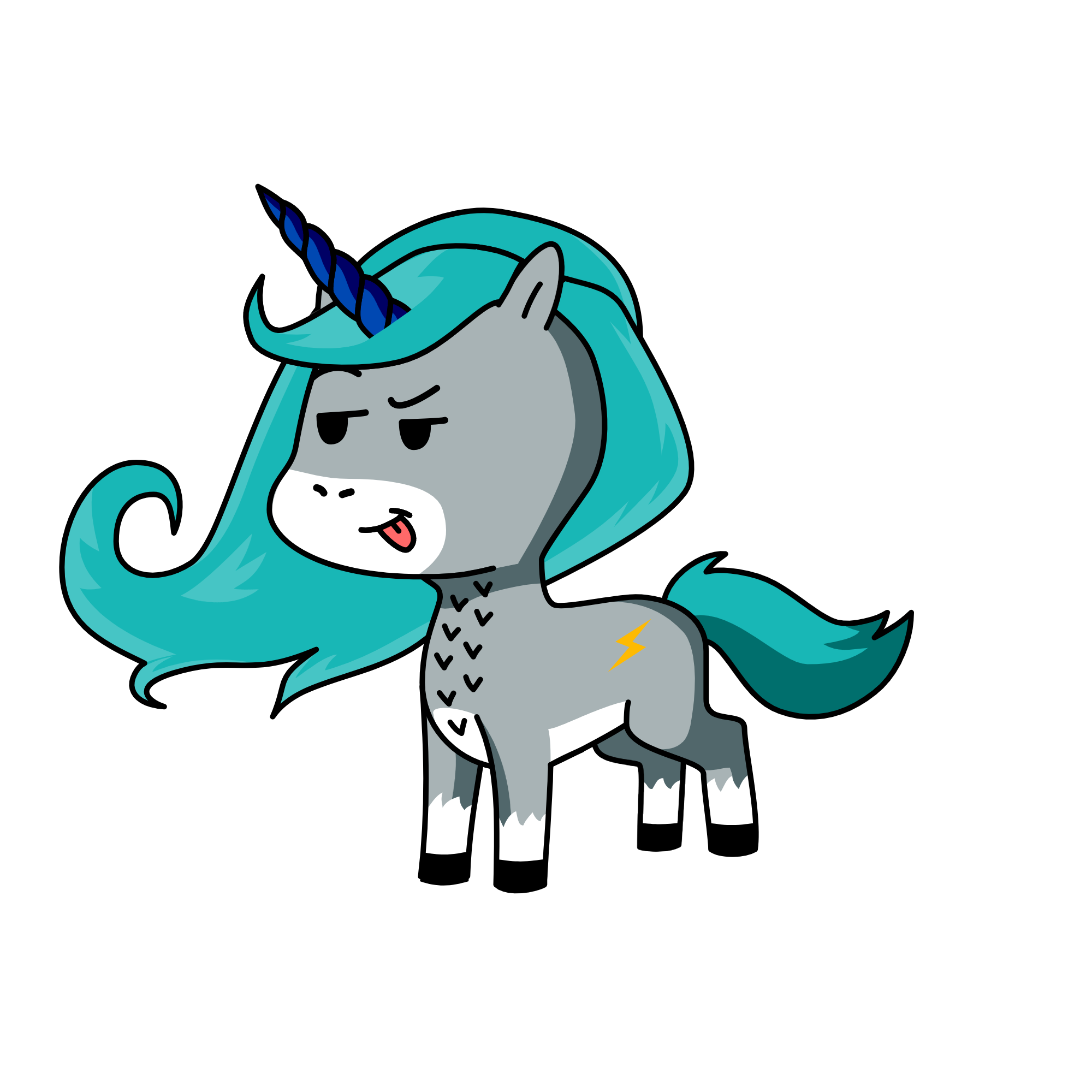 stormy, the unicorn