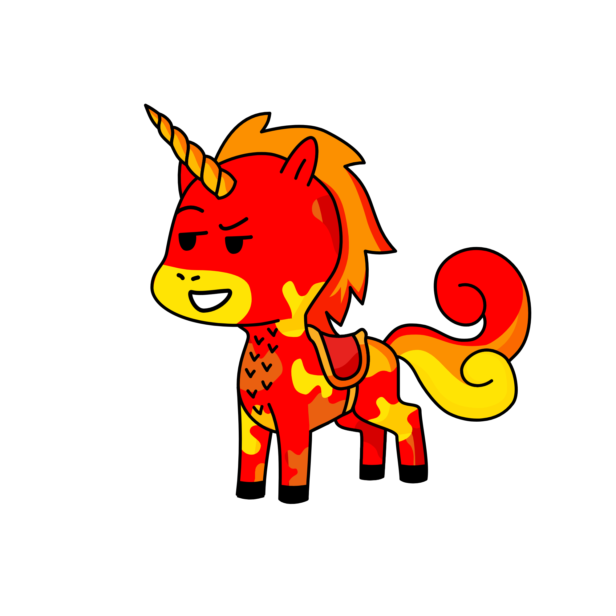 hot, the unicorn