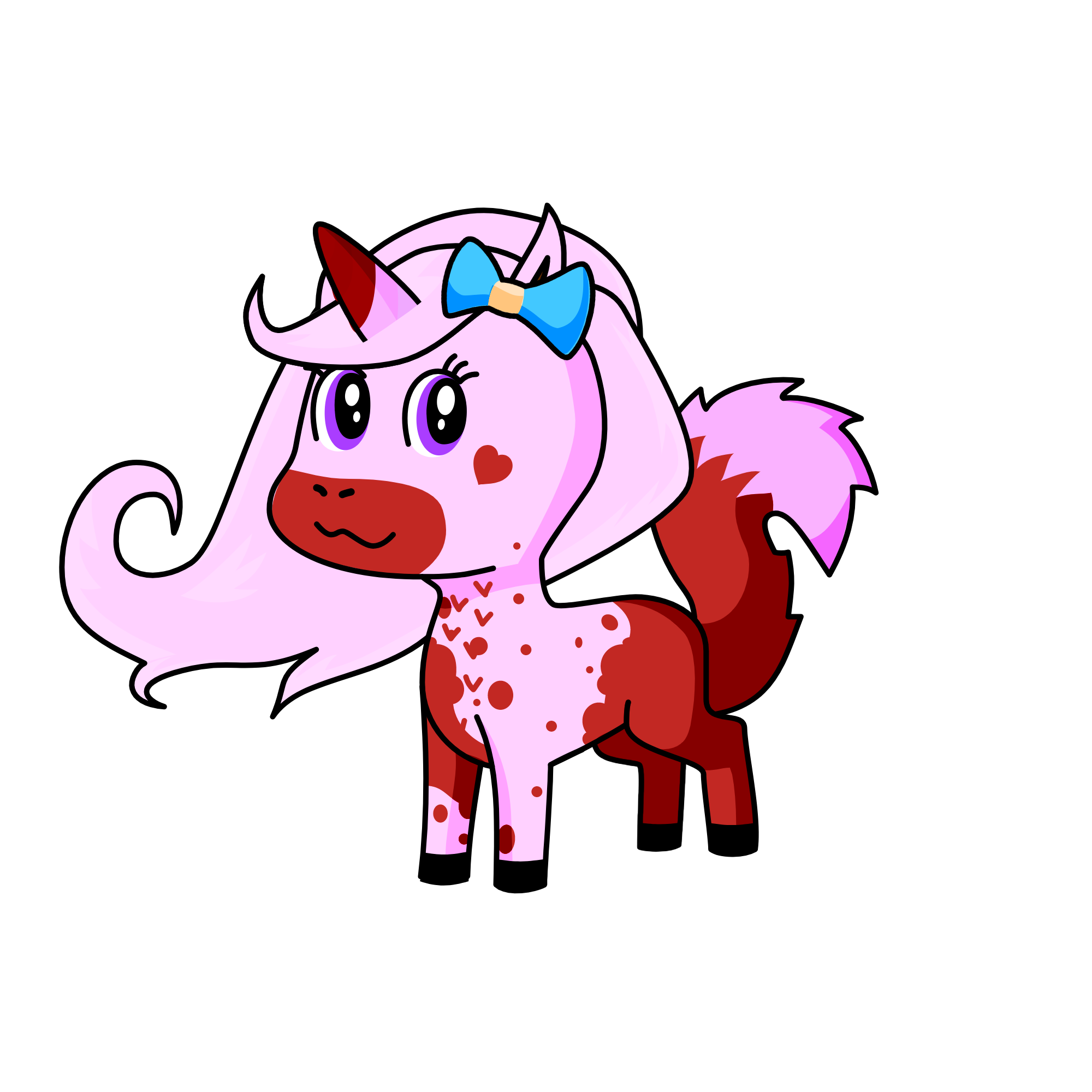 Jane Dahmer, the unicorn