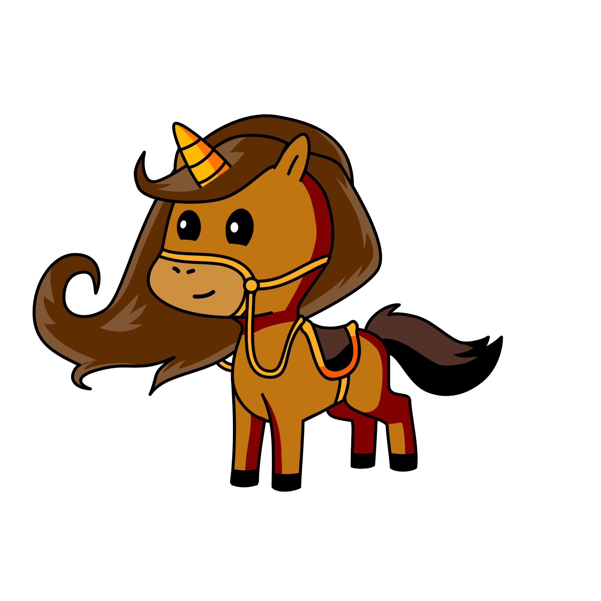 (almost) normal horse, the unicorn