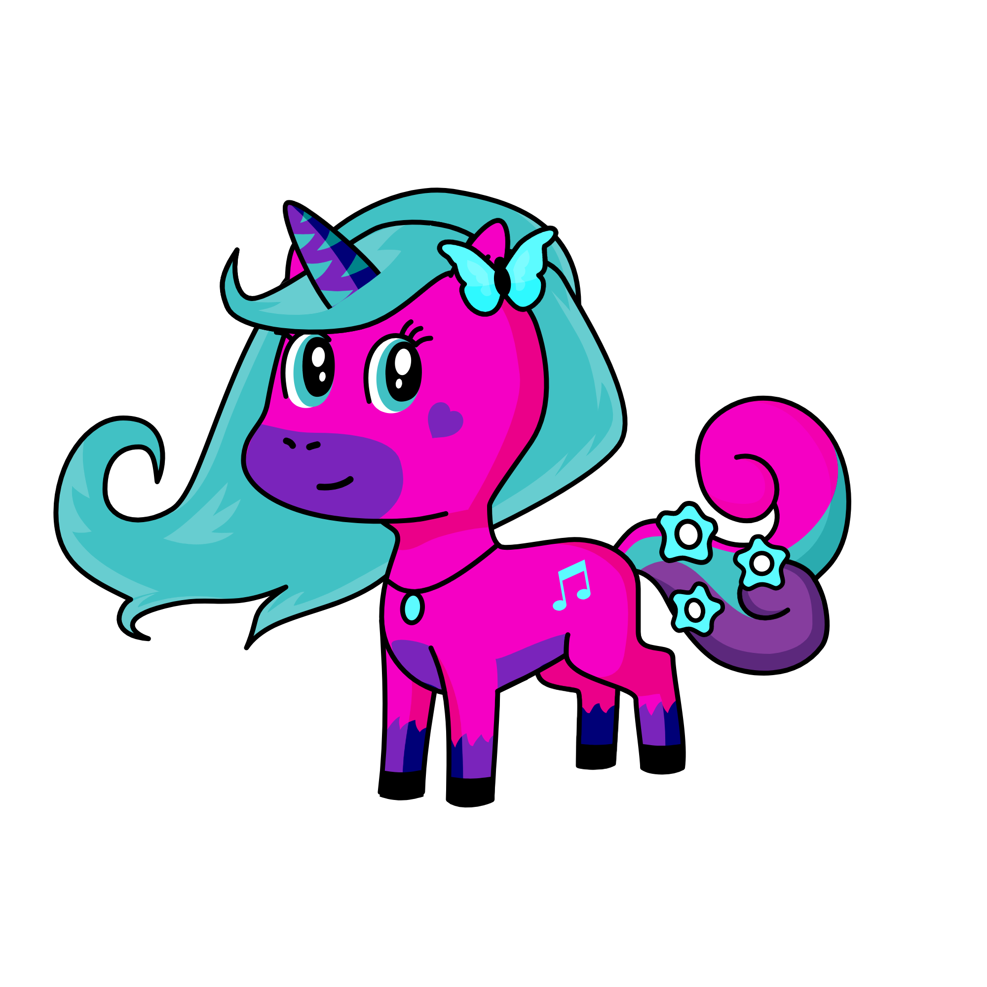 Scarla, the unicorn